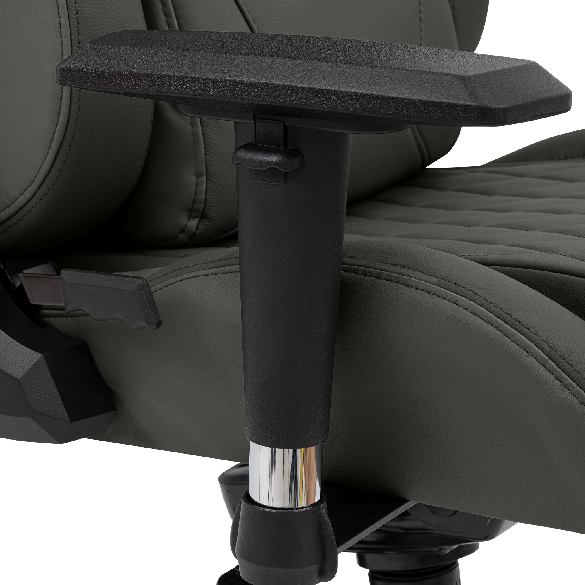 Silla de oficina Keren de cuero genuino
