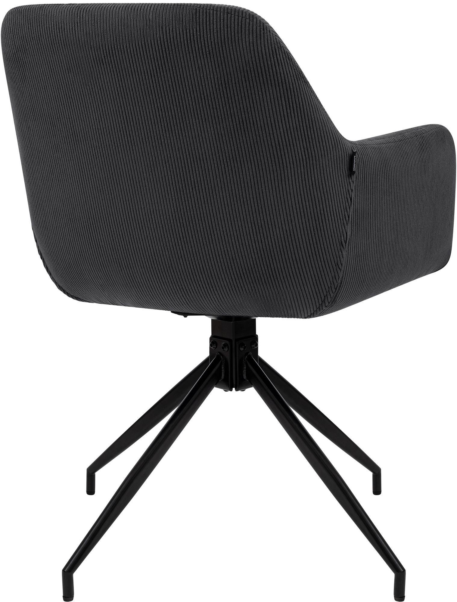 Silla de comedor Merlinda de pana