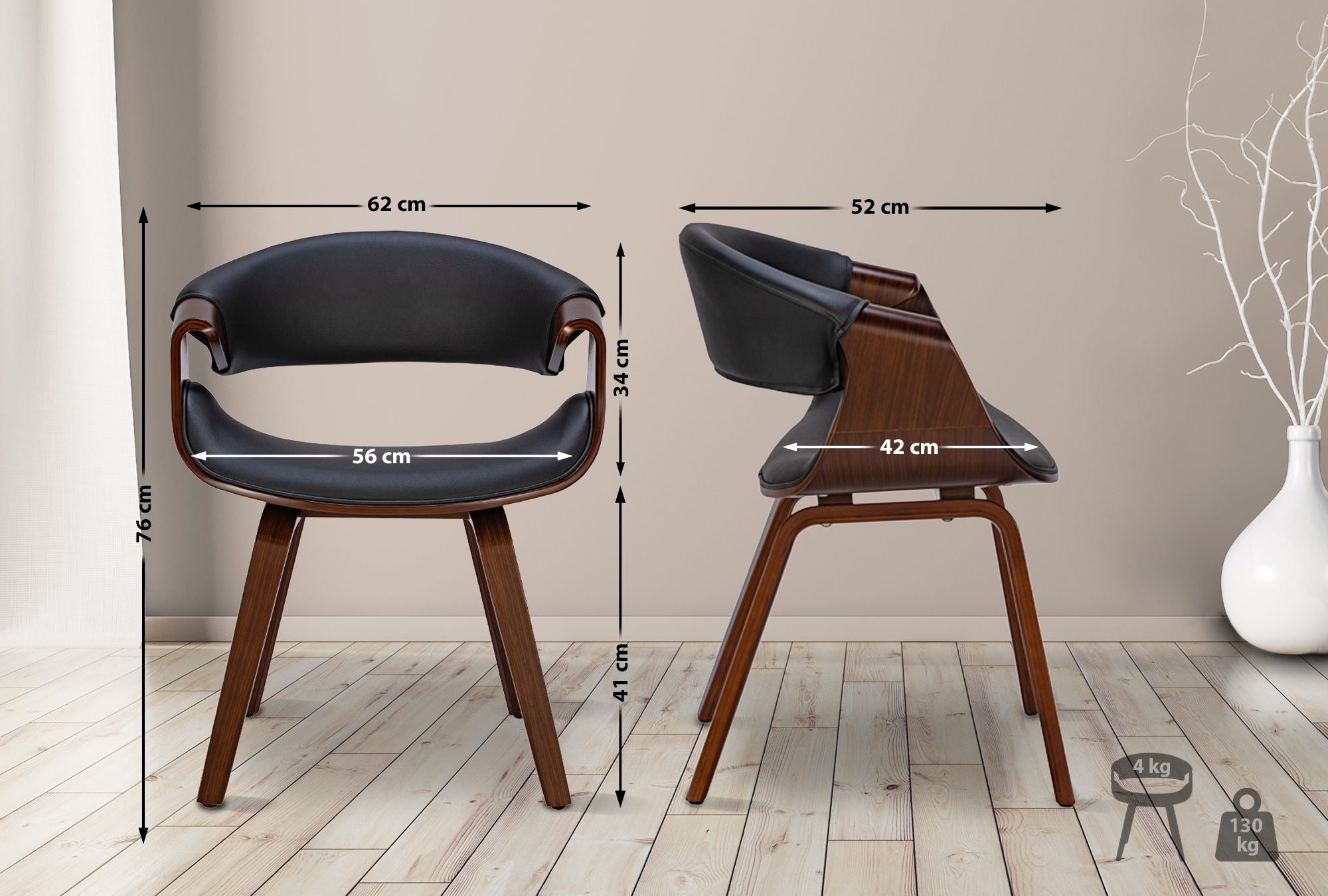 Silla de comedor Foley