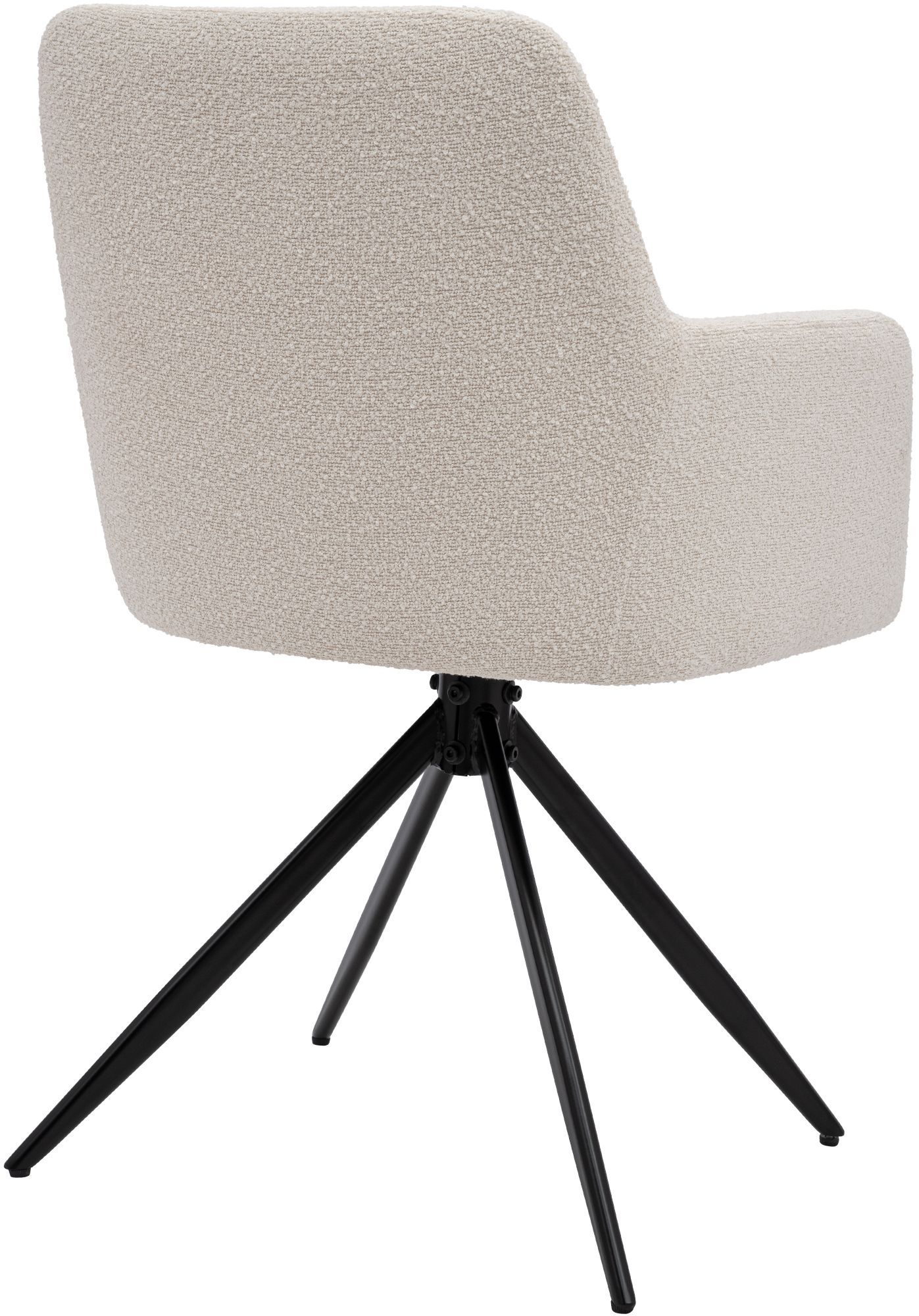 Silla de Comedor Olema de Tejido de Peluche