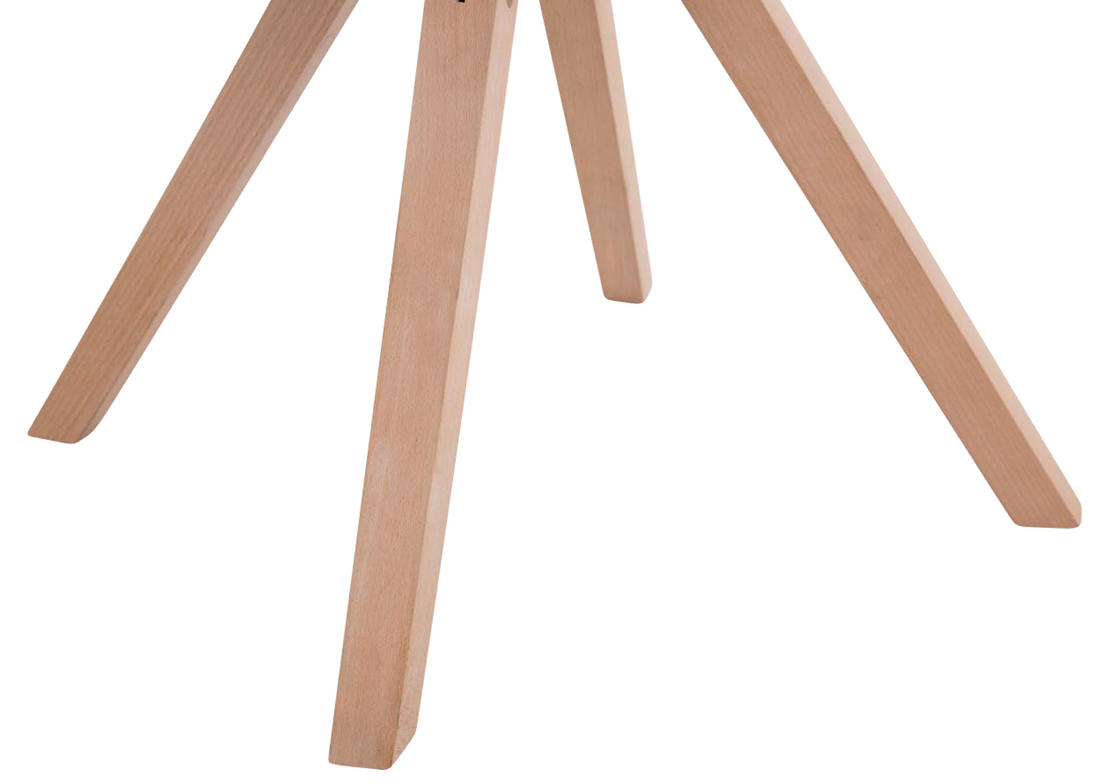 Pack de 4 sillas de comedor Toulouse Square en tela