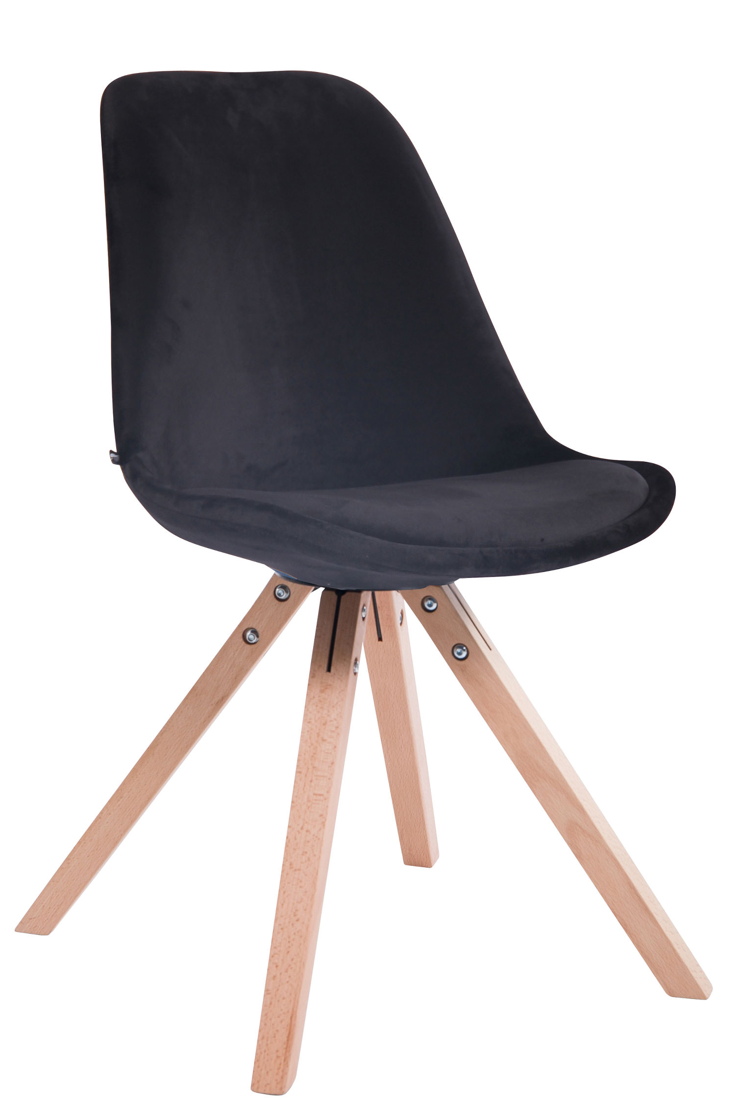 Set de 4 sillas Toulouse Square en terciopelo