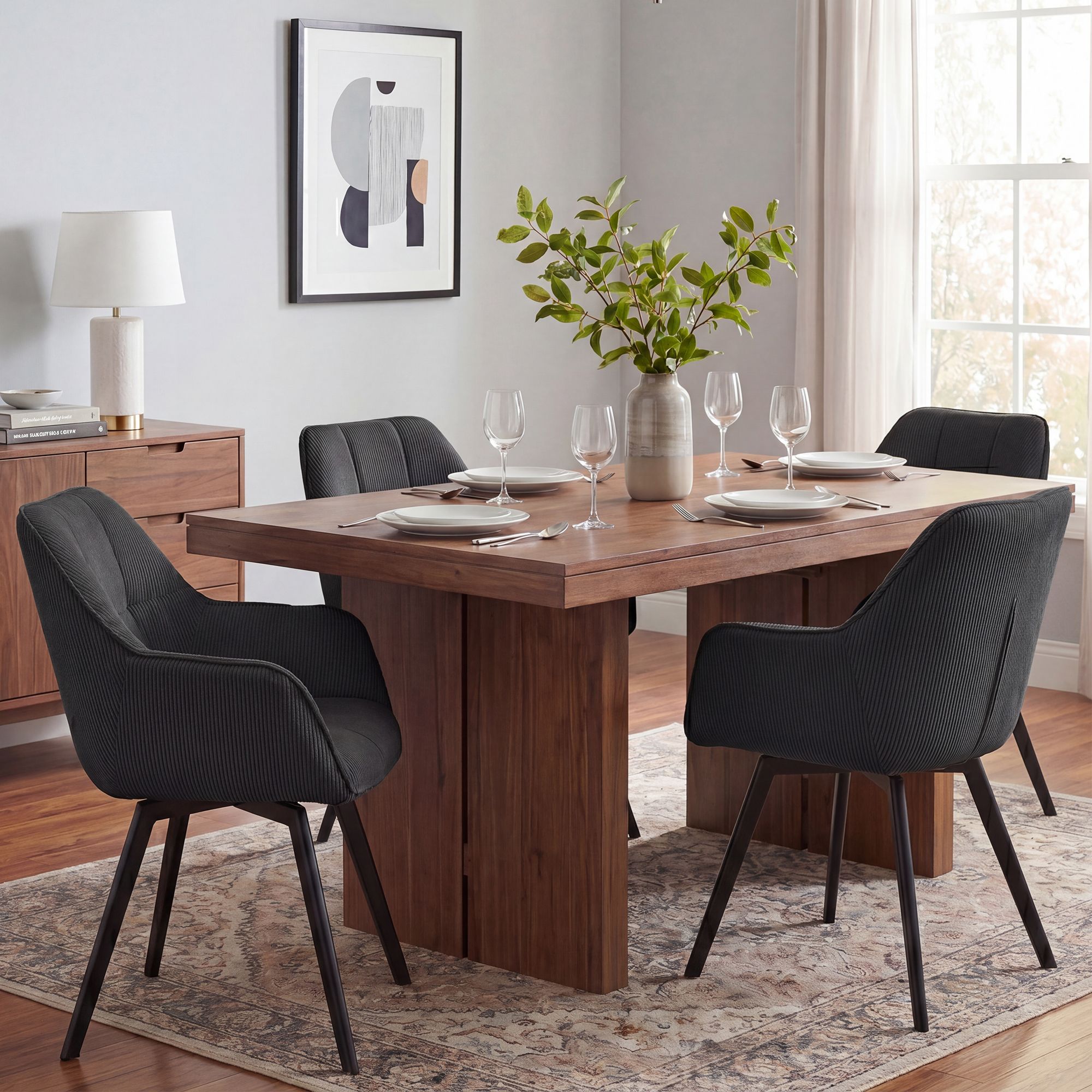 Silla de comedor Jordi Cord