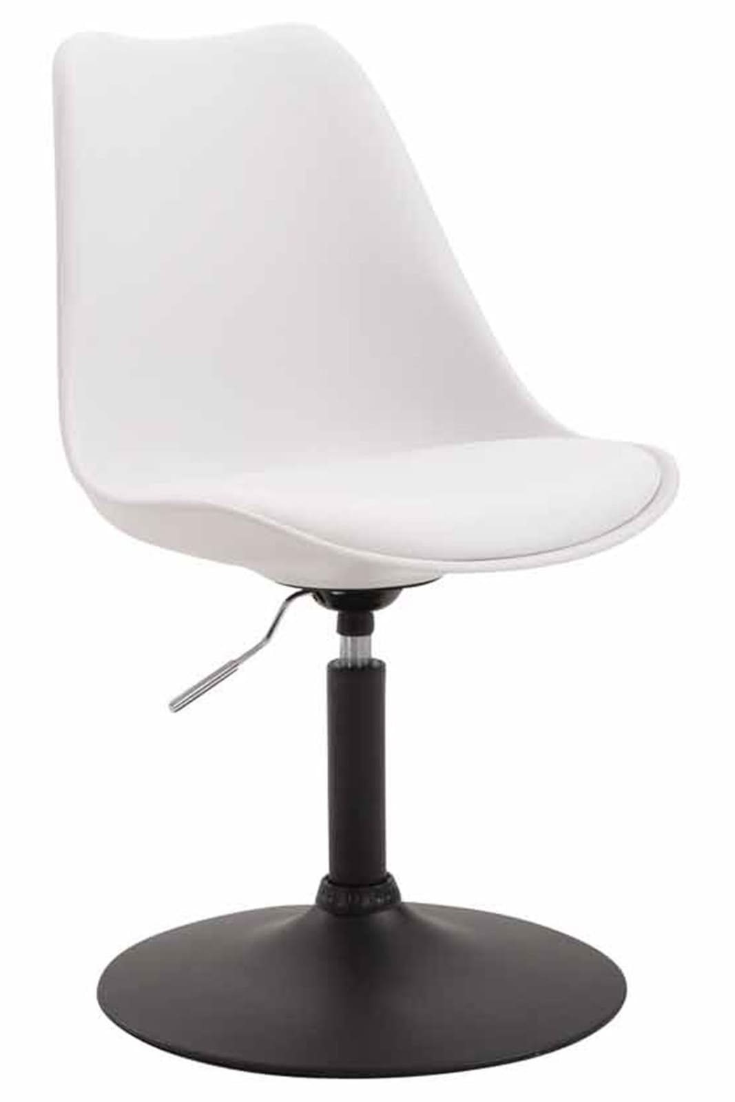 Set de 4 sillas de comedor Maverick con pie de trompeta