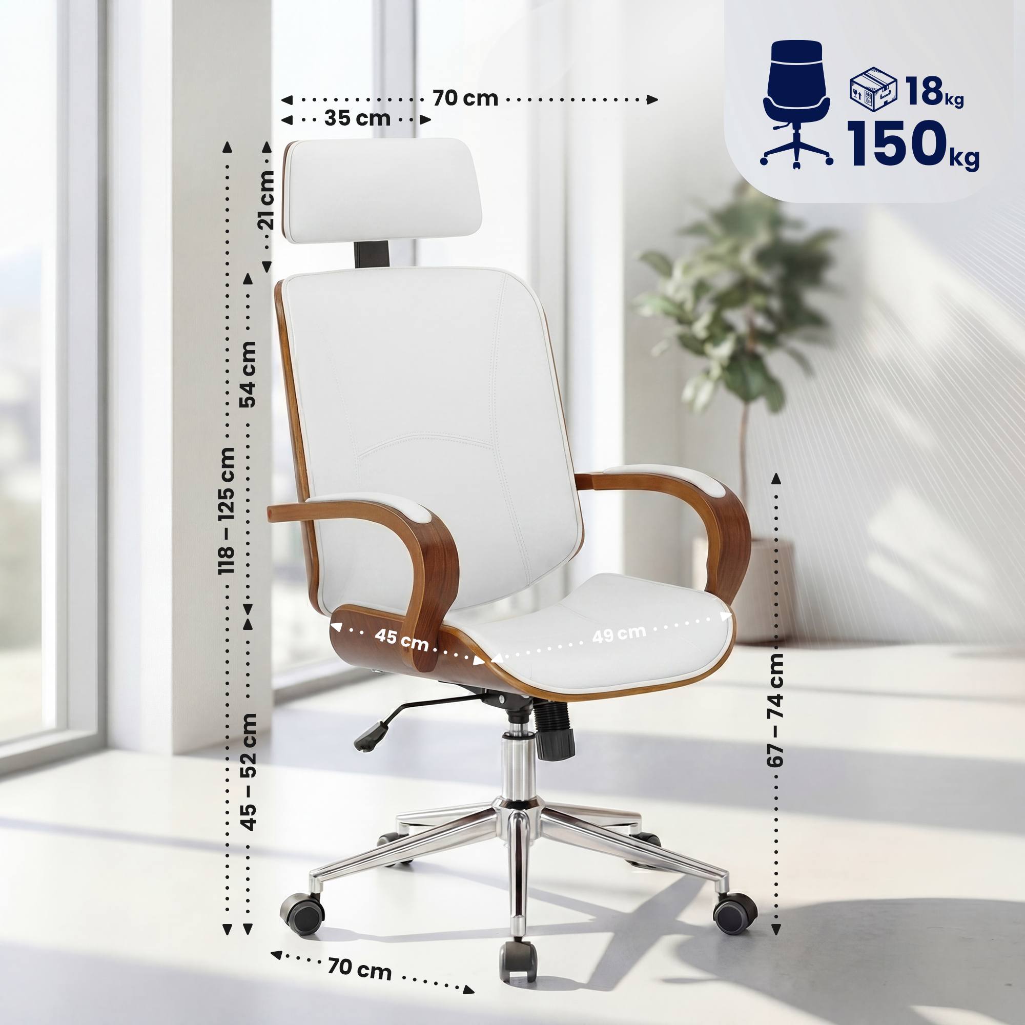 Silla de oficina Dayton