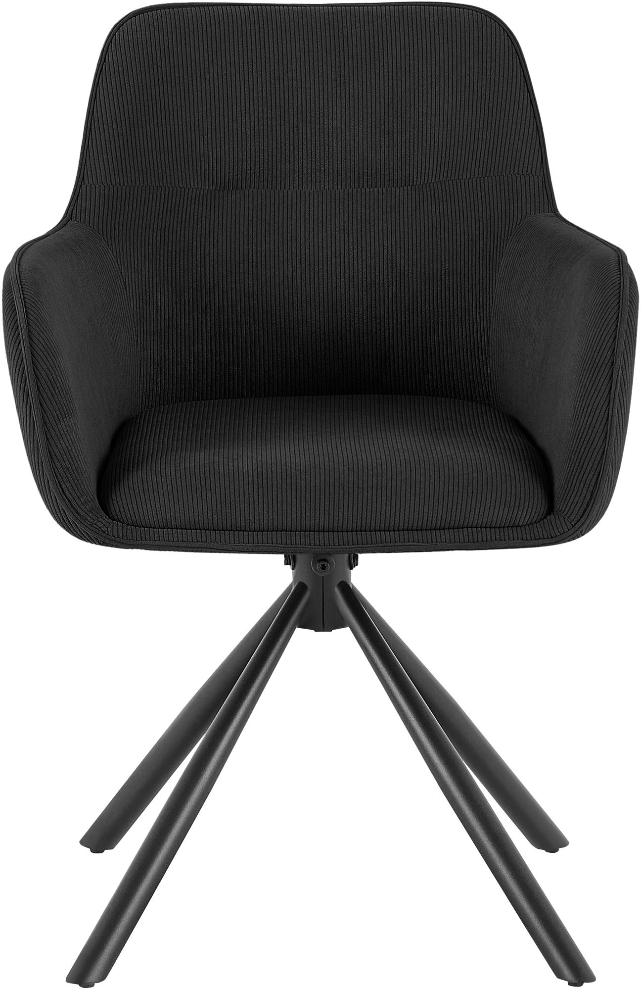 Silla de comedor Tipton de pana