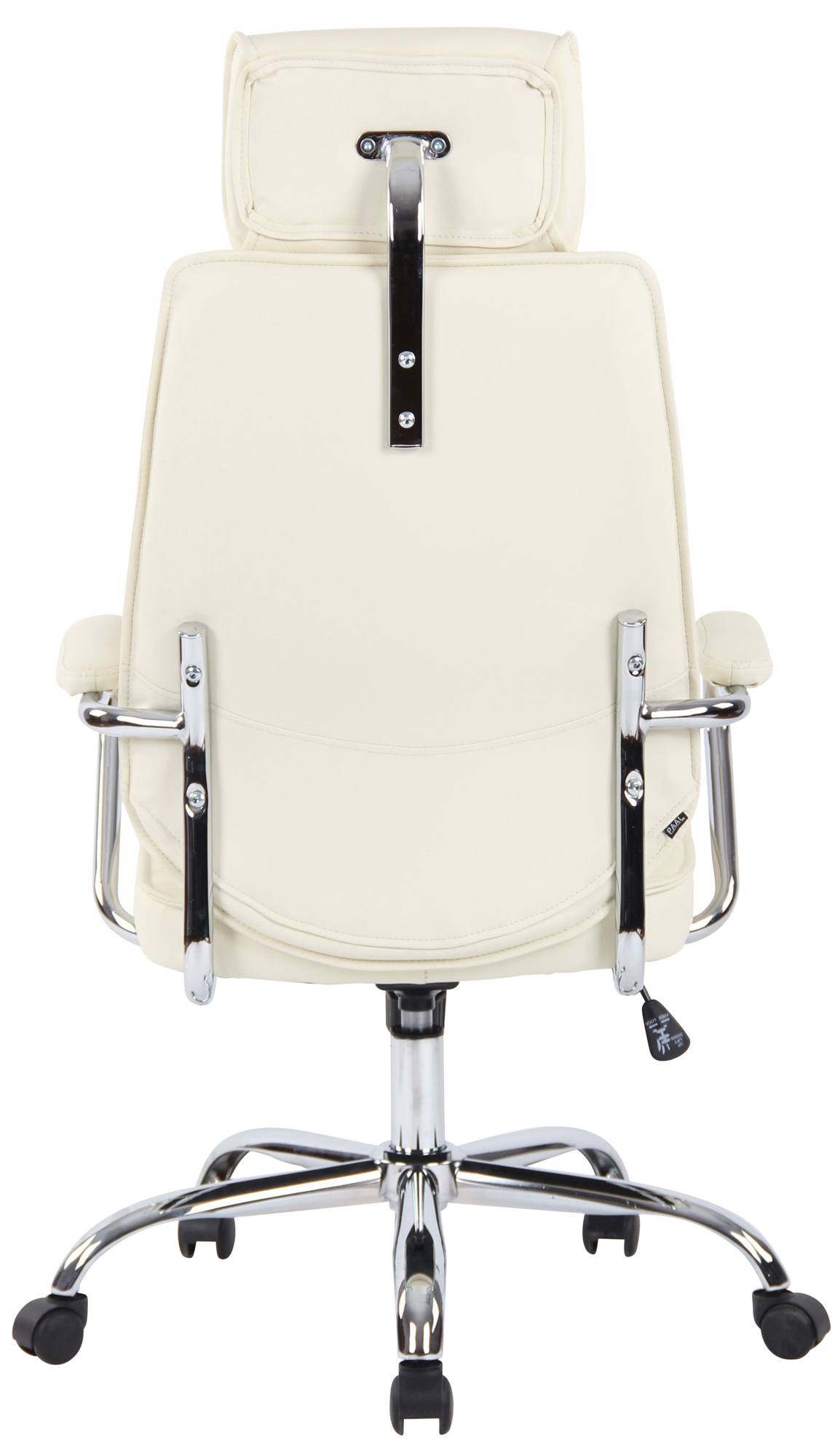 Silla de oficina Rako de cuero auténtico