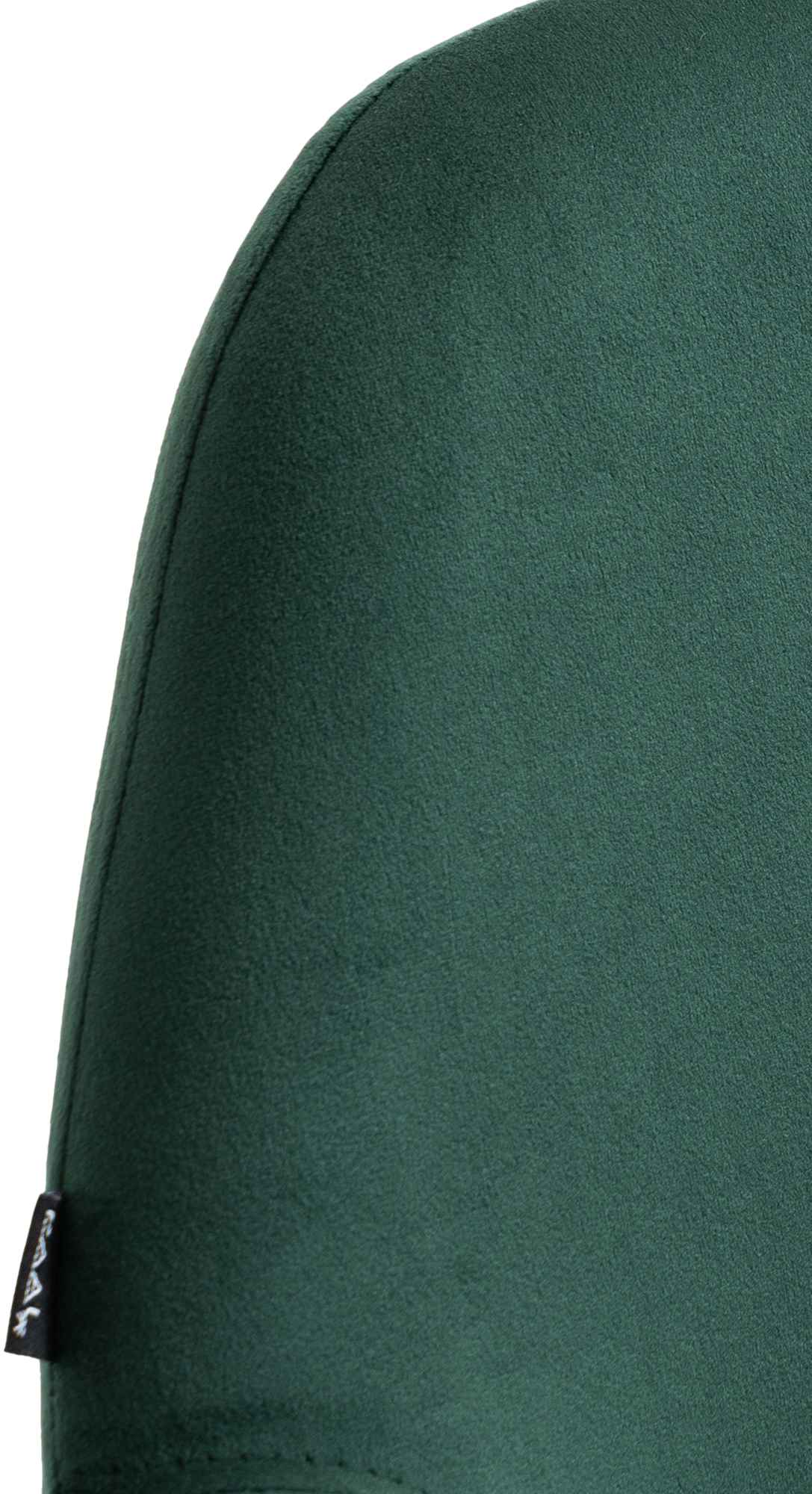 Taburete de bar Braga en terciopelo con marco dorado