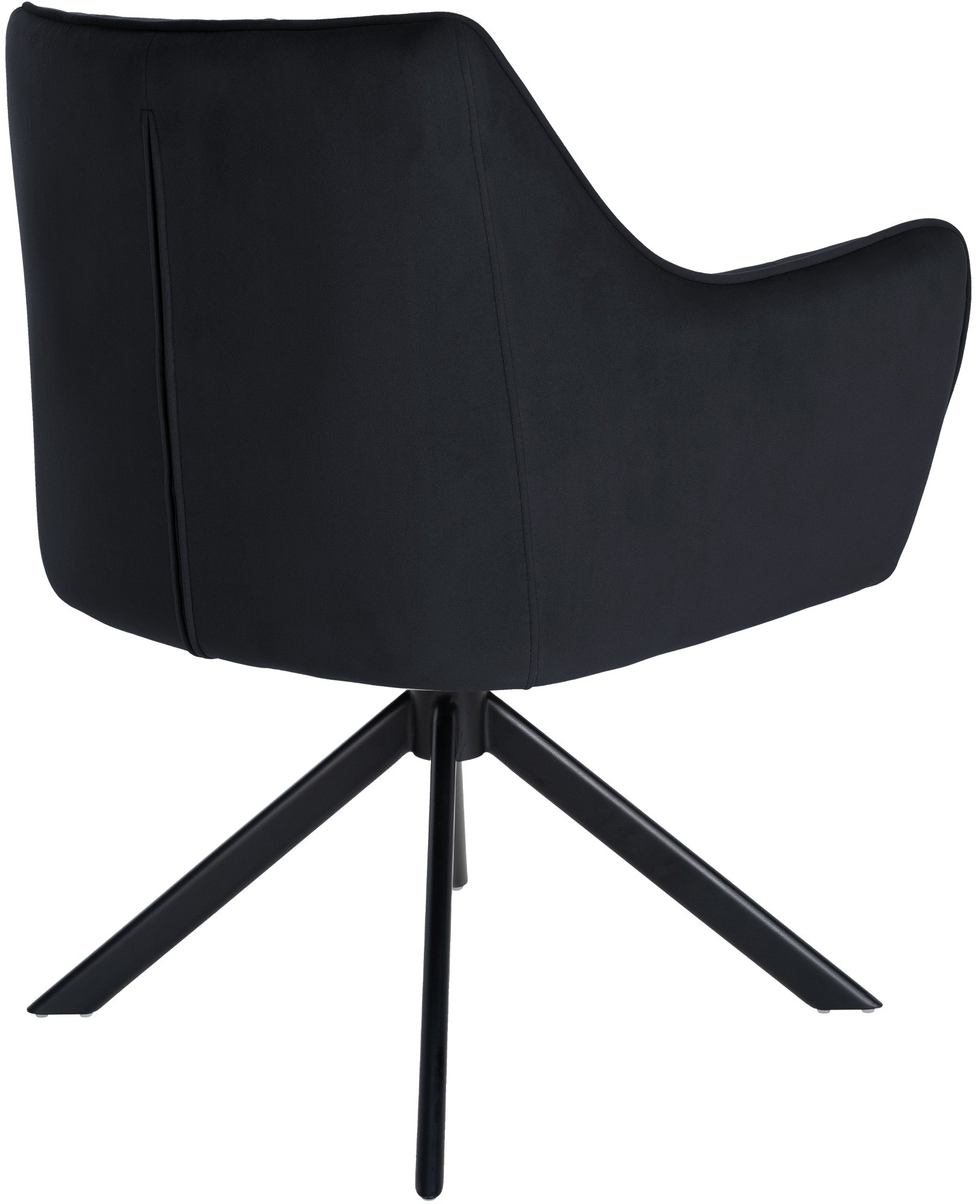 Silla de comedor Swing en terciopelo