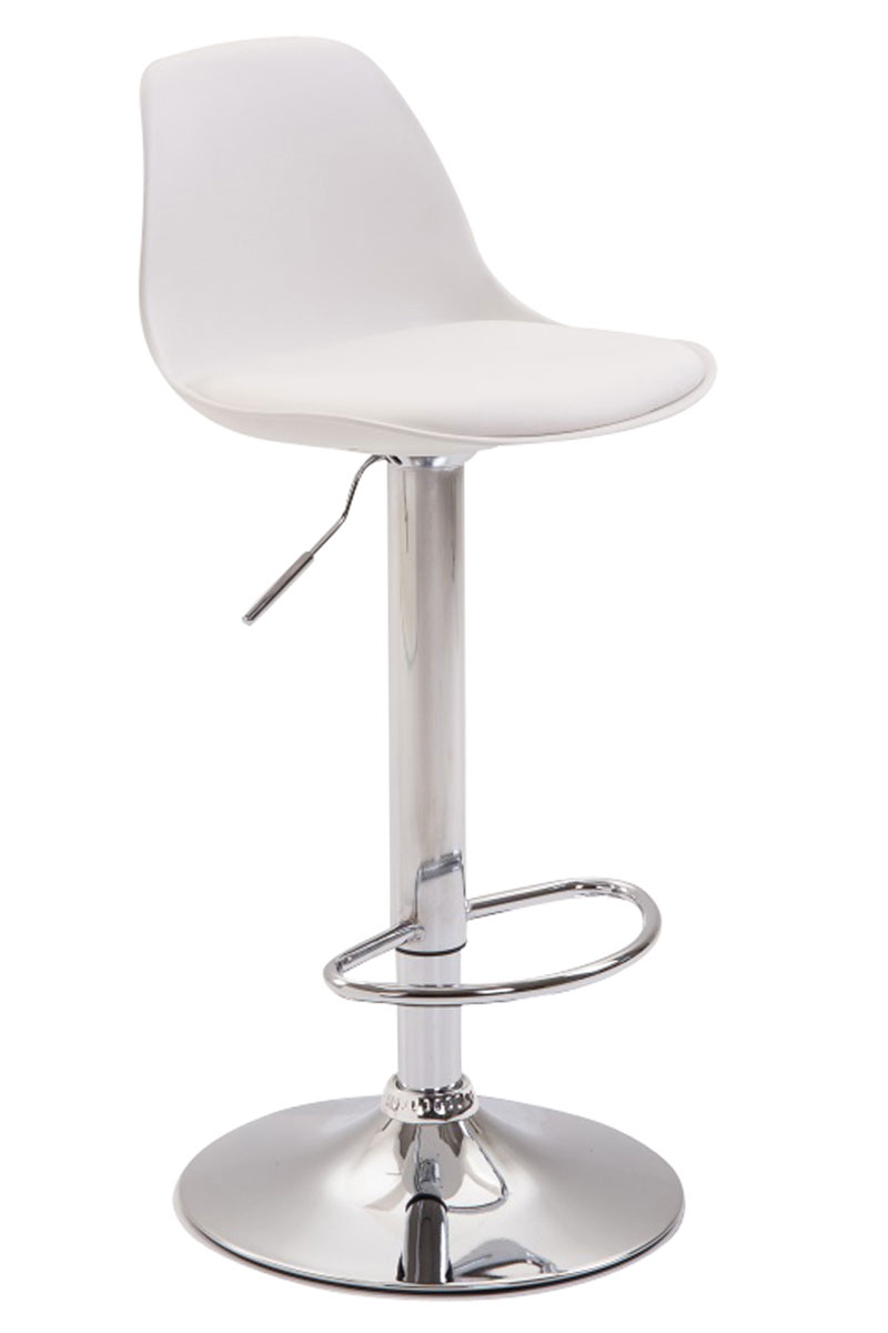 Taburete Kiel Estructura de Plástico & Asiento de Polipiel