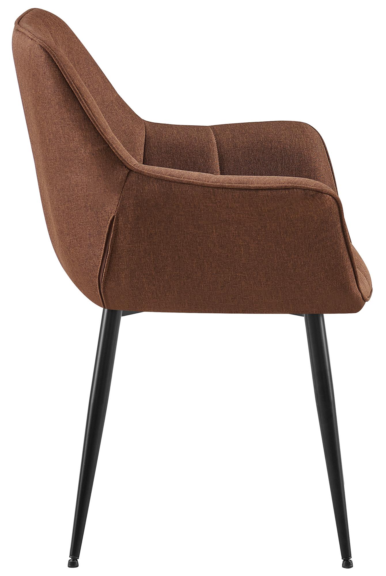 Silla de comedor Roseville en tela o polipiel