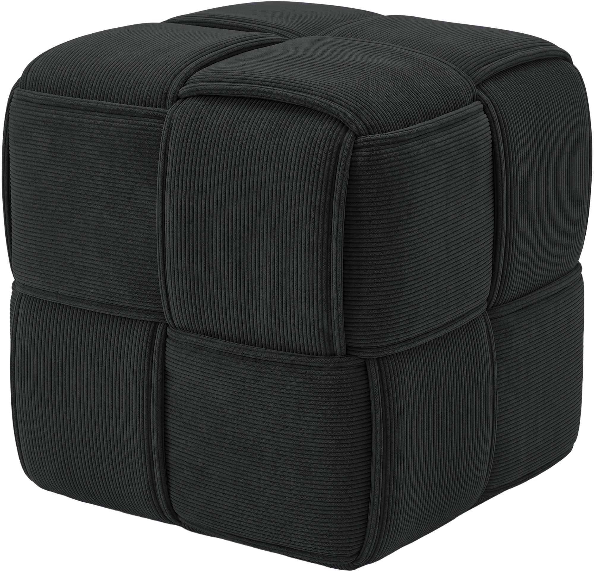 Taburete de pana Forinta elegante y cómodo para cualquier espacio