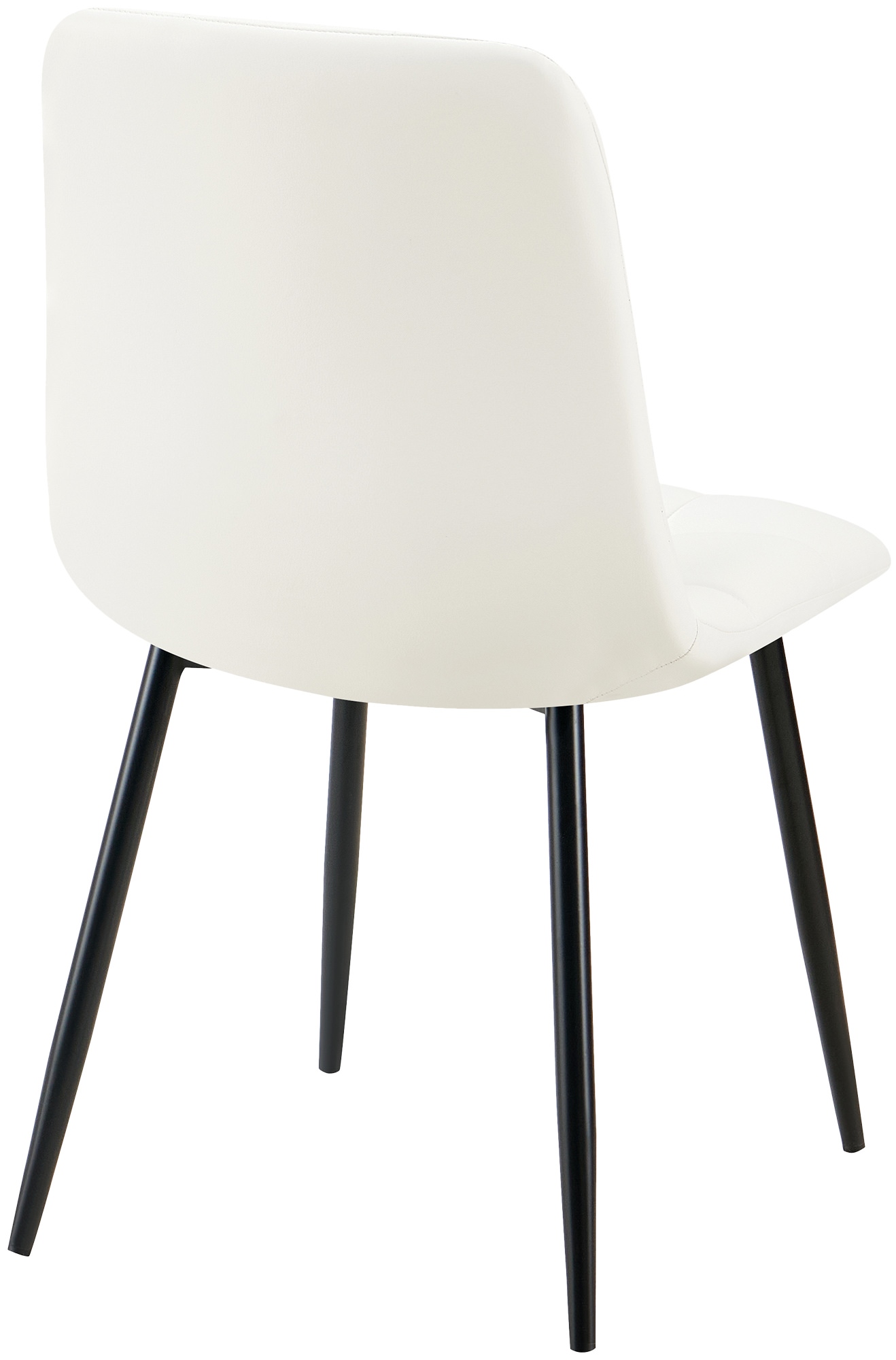 Set de 4 sillas de comedor Antibes en polipiel