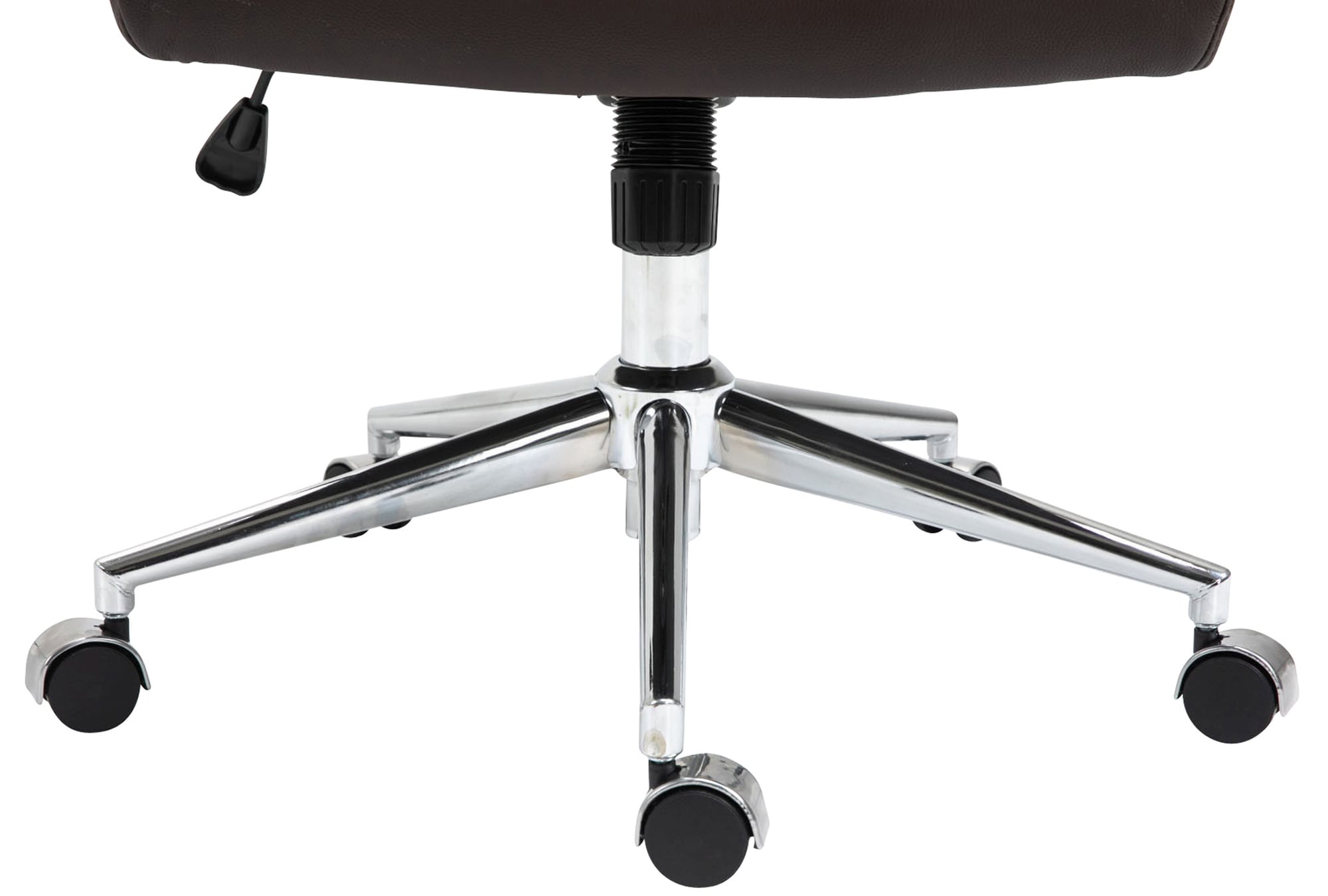 Silla de oficina Kolumbus de cuero auténtico