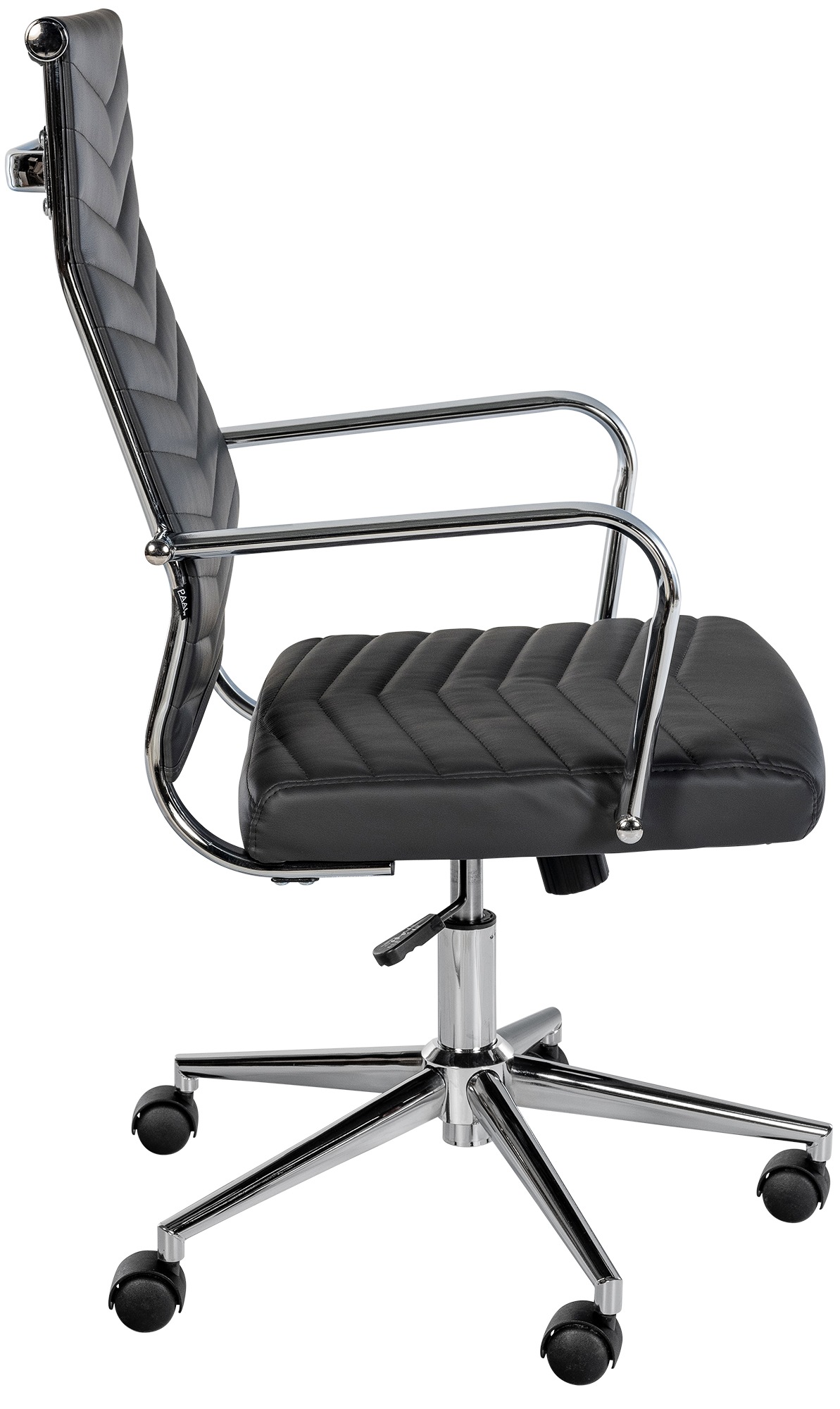 Silla de oficina de piel sintética Canby
