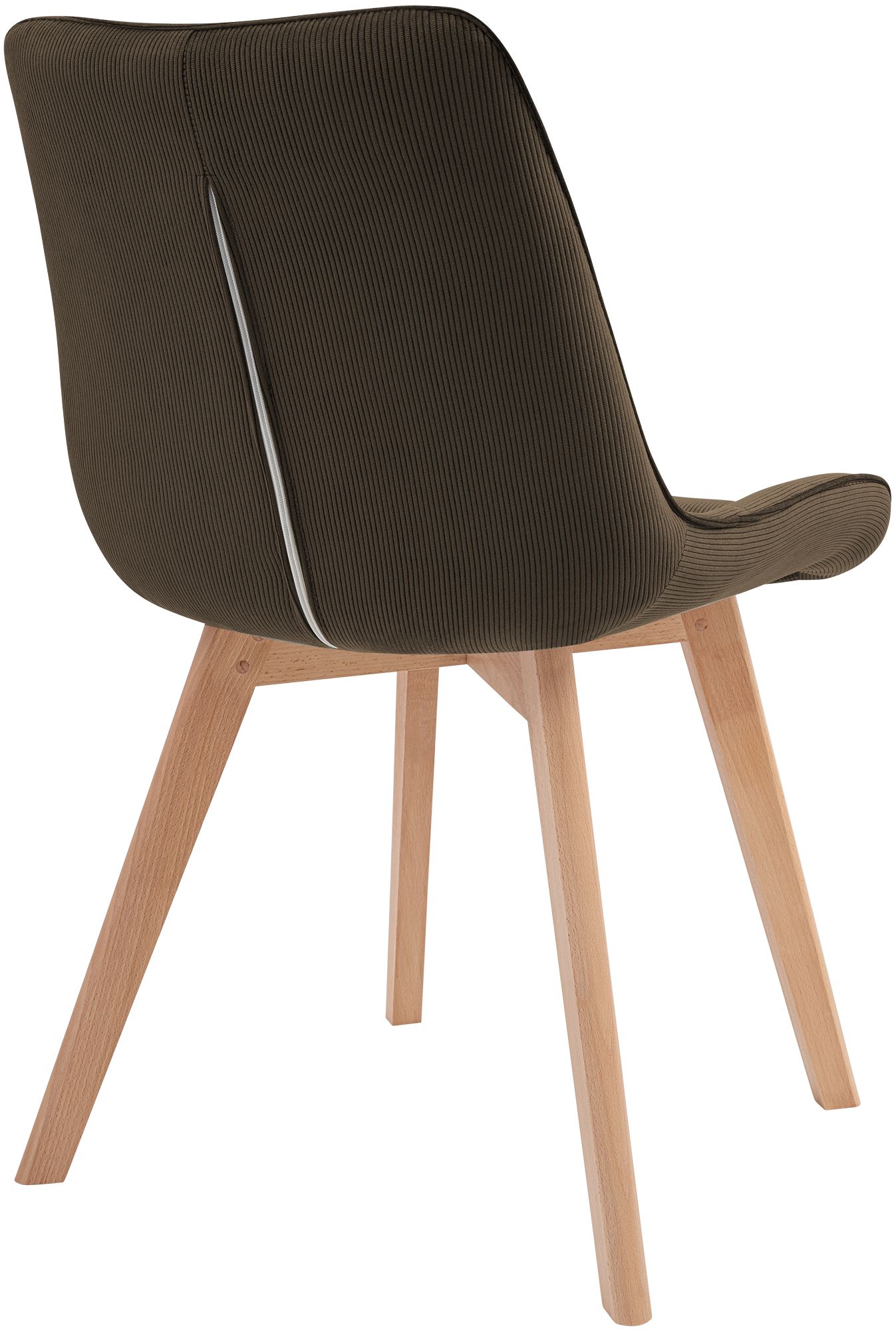 Silla de comedor Brook de pana