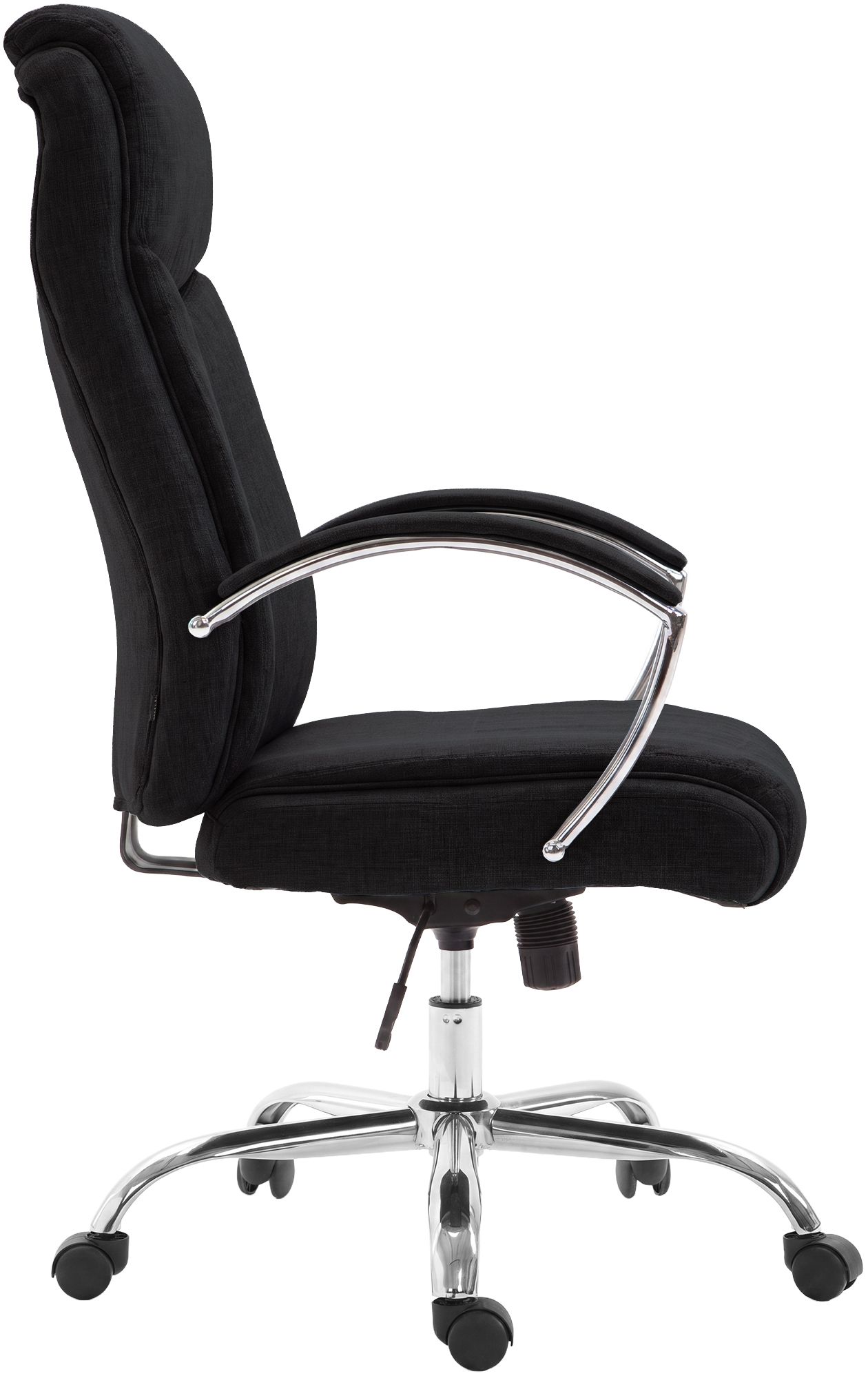 Silla de oficina Arlen tapizada en tela
