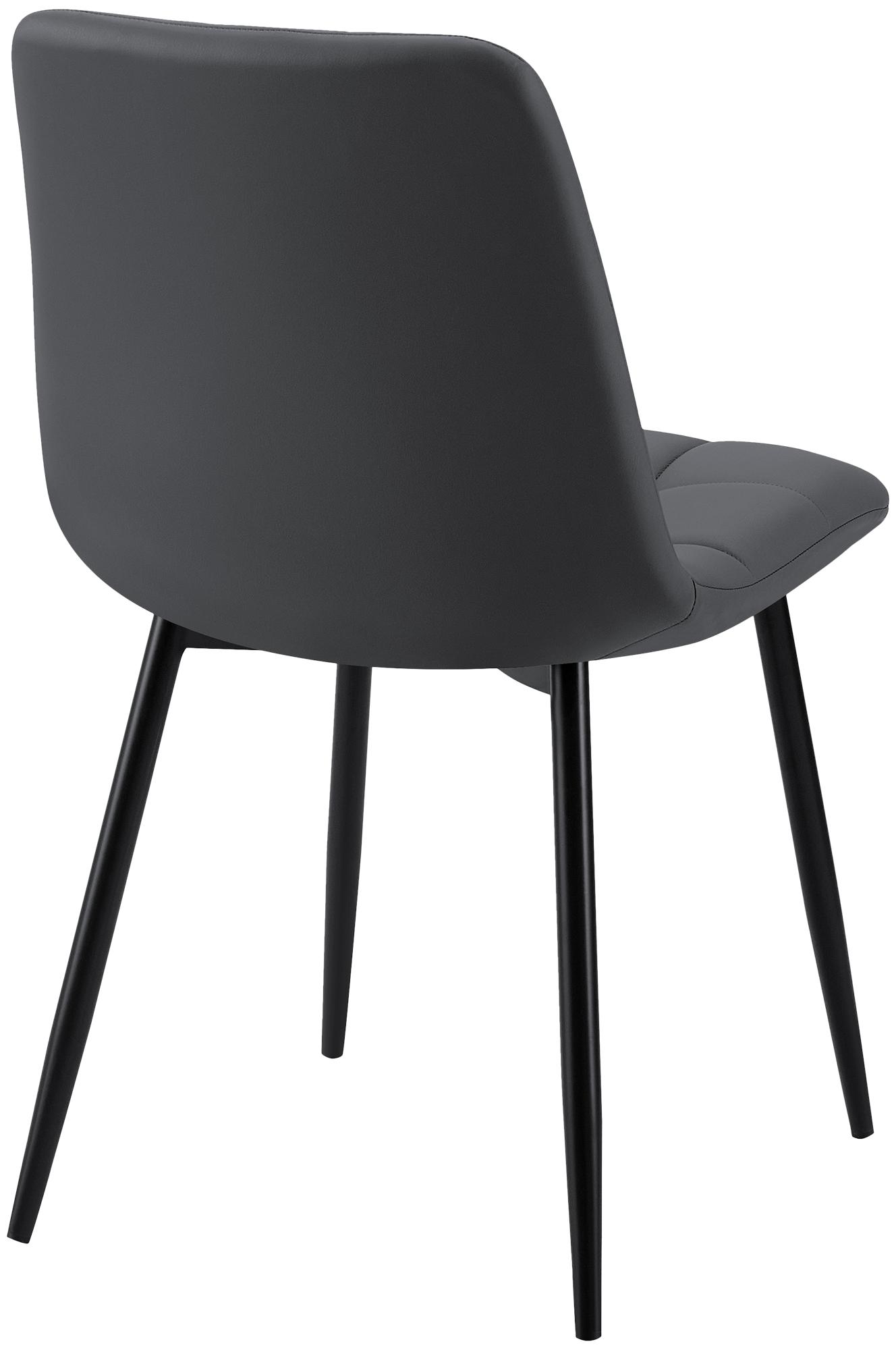 Silla de comedor Antibes tapizada en polipiel