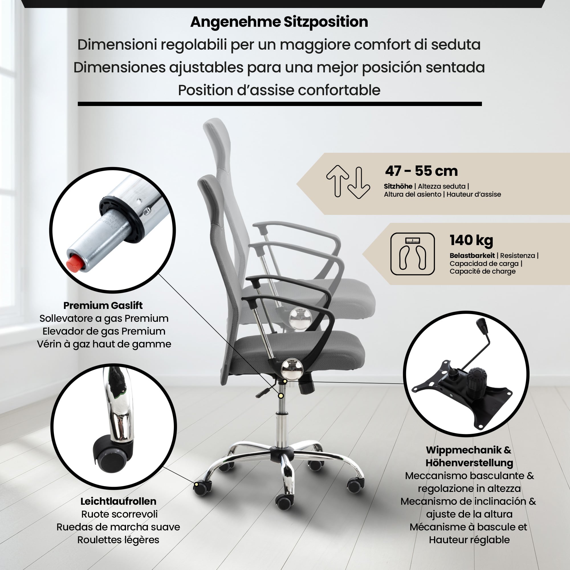 Silla De Oficina Washington