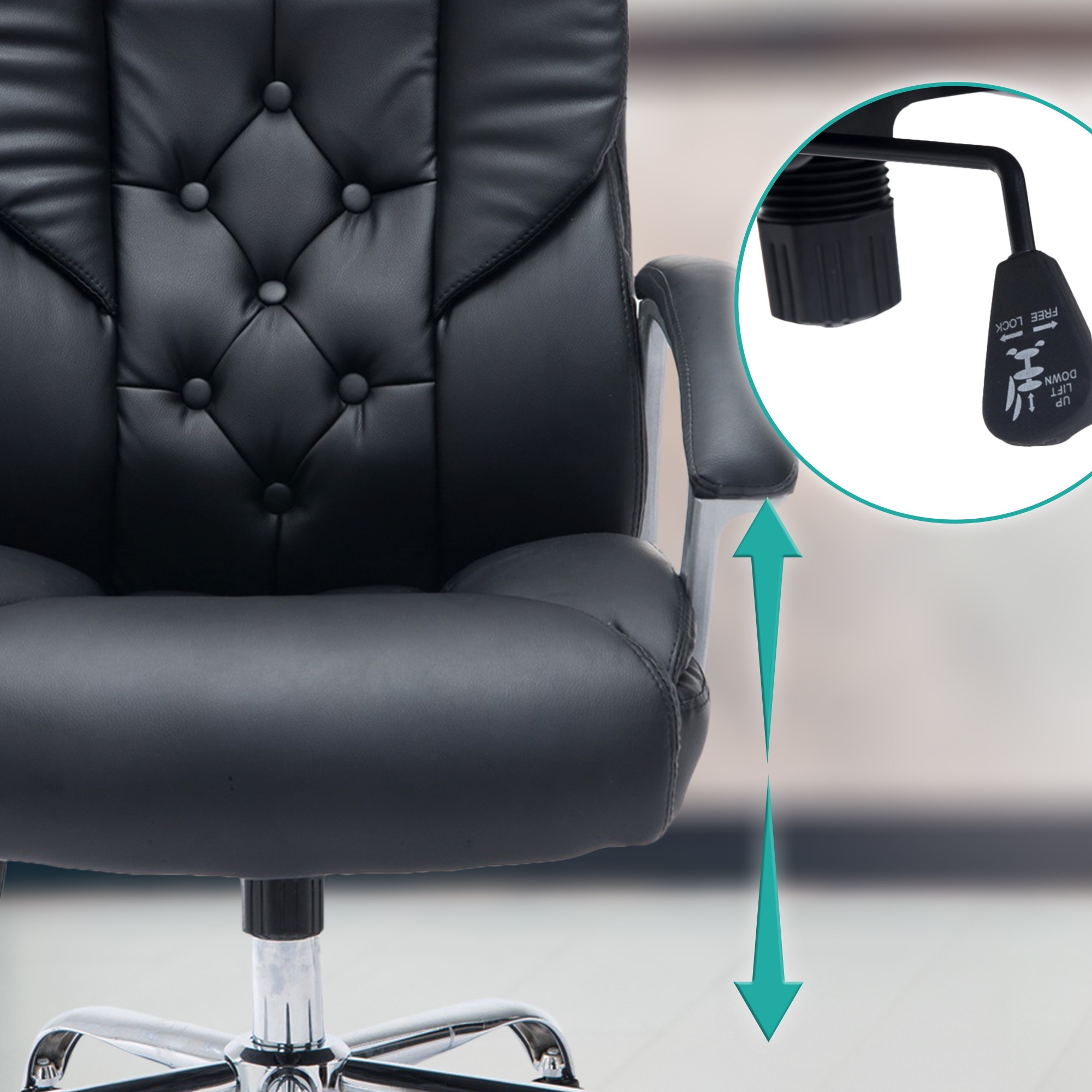 Silla de oficina Rodeo XXL