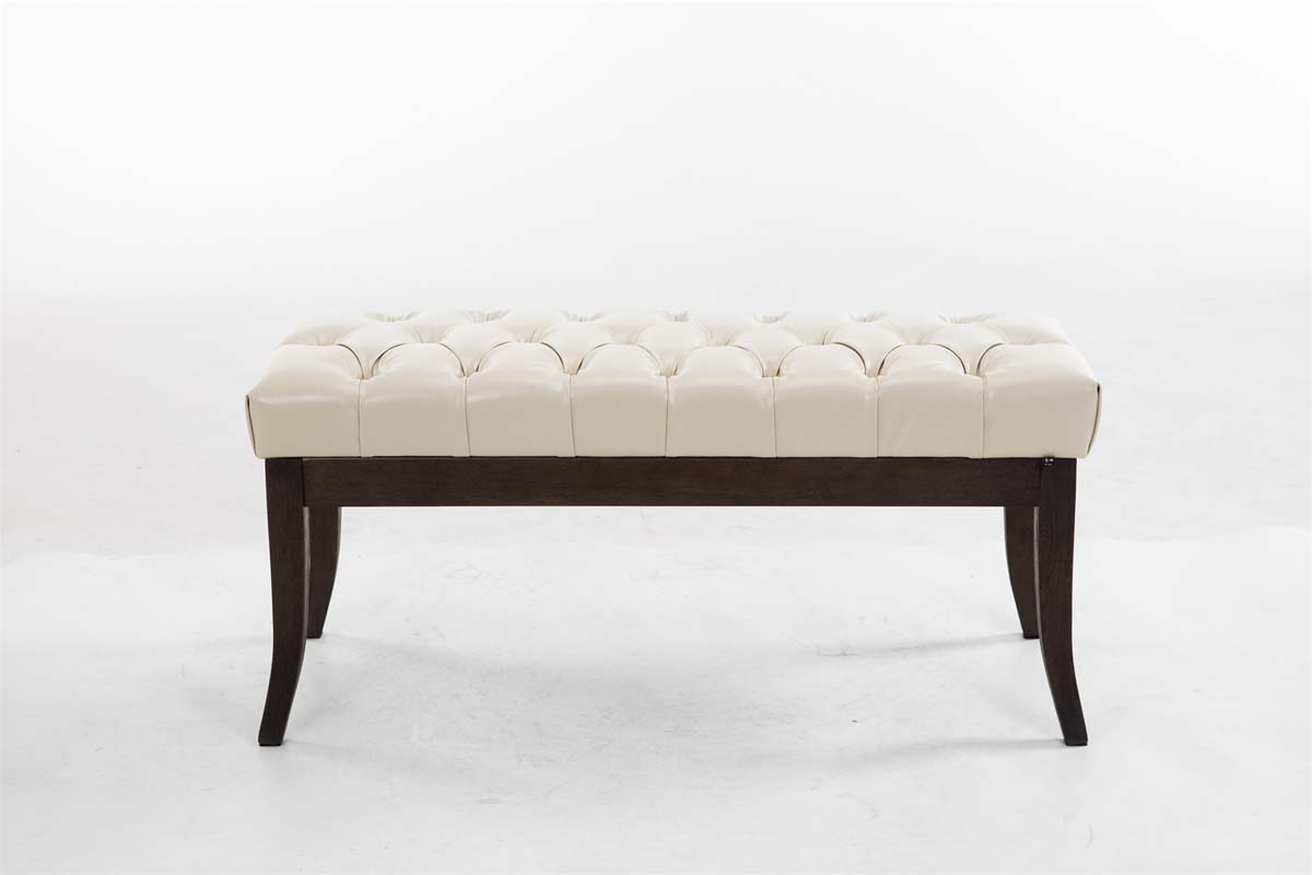 Taburete Recibidor Ramses En Madera Oscura