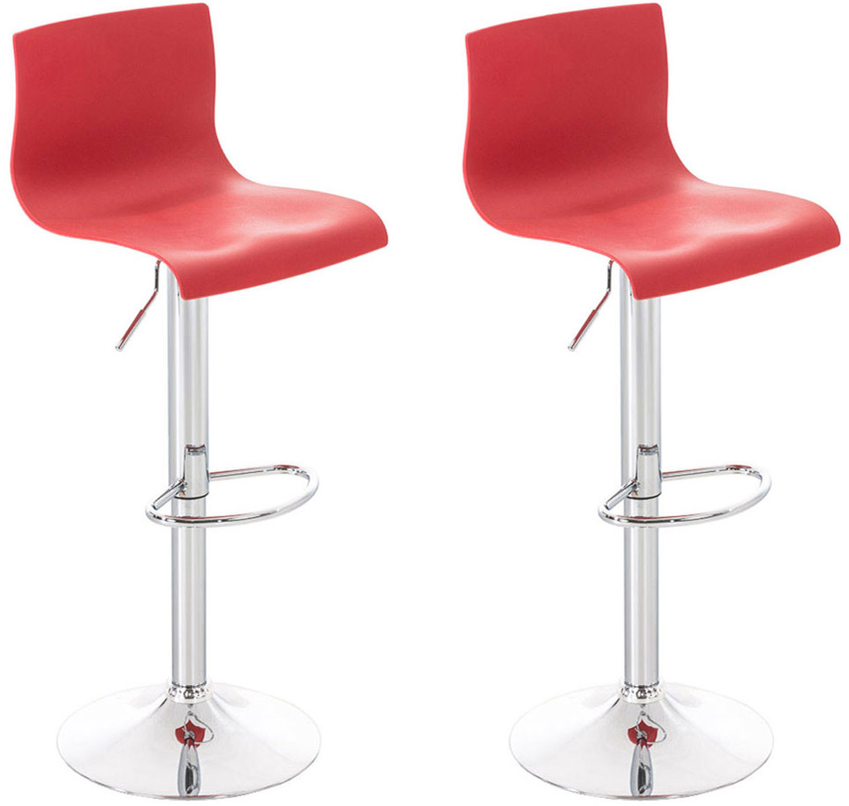 Set 2 Taburetes Hover en Polipropileno