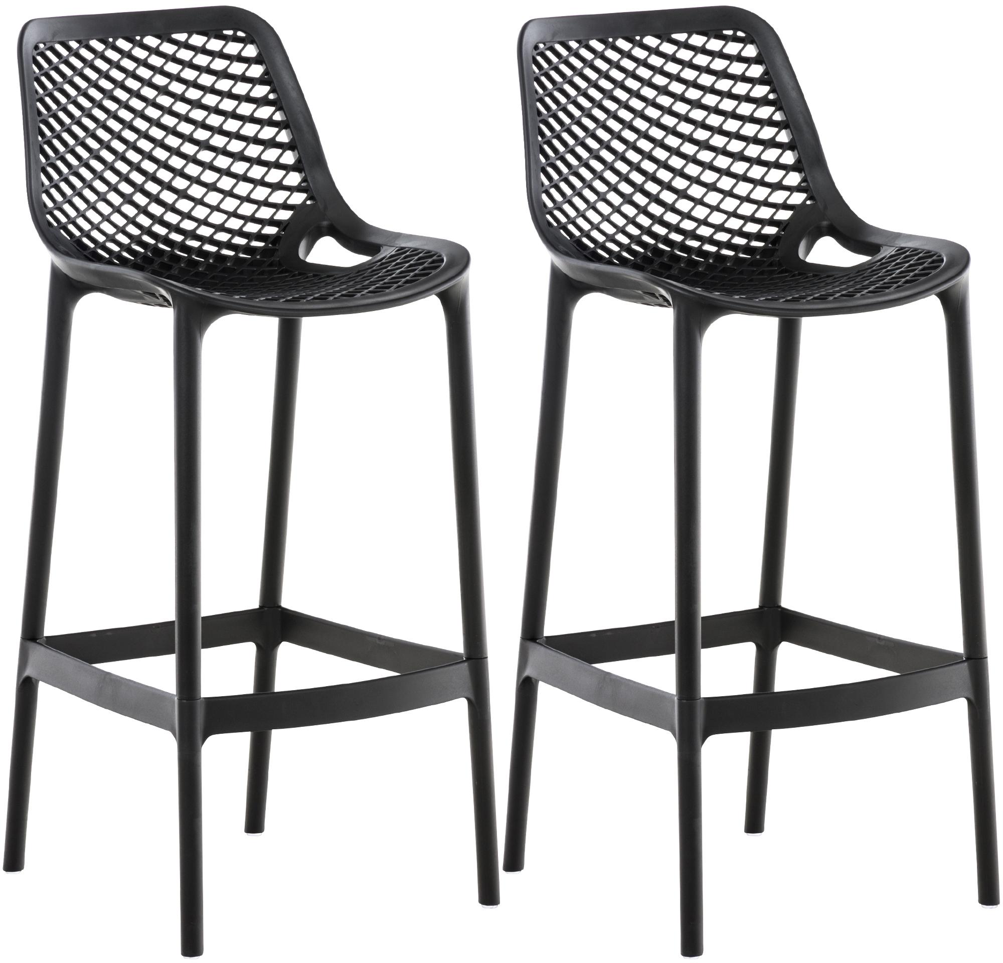 Juego de 2 taburetes de bar para exterior Air