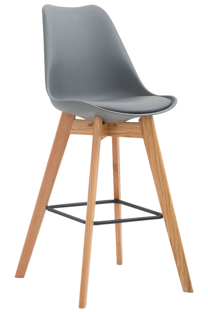 Taburete Metz con Estructura de Plástico