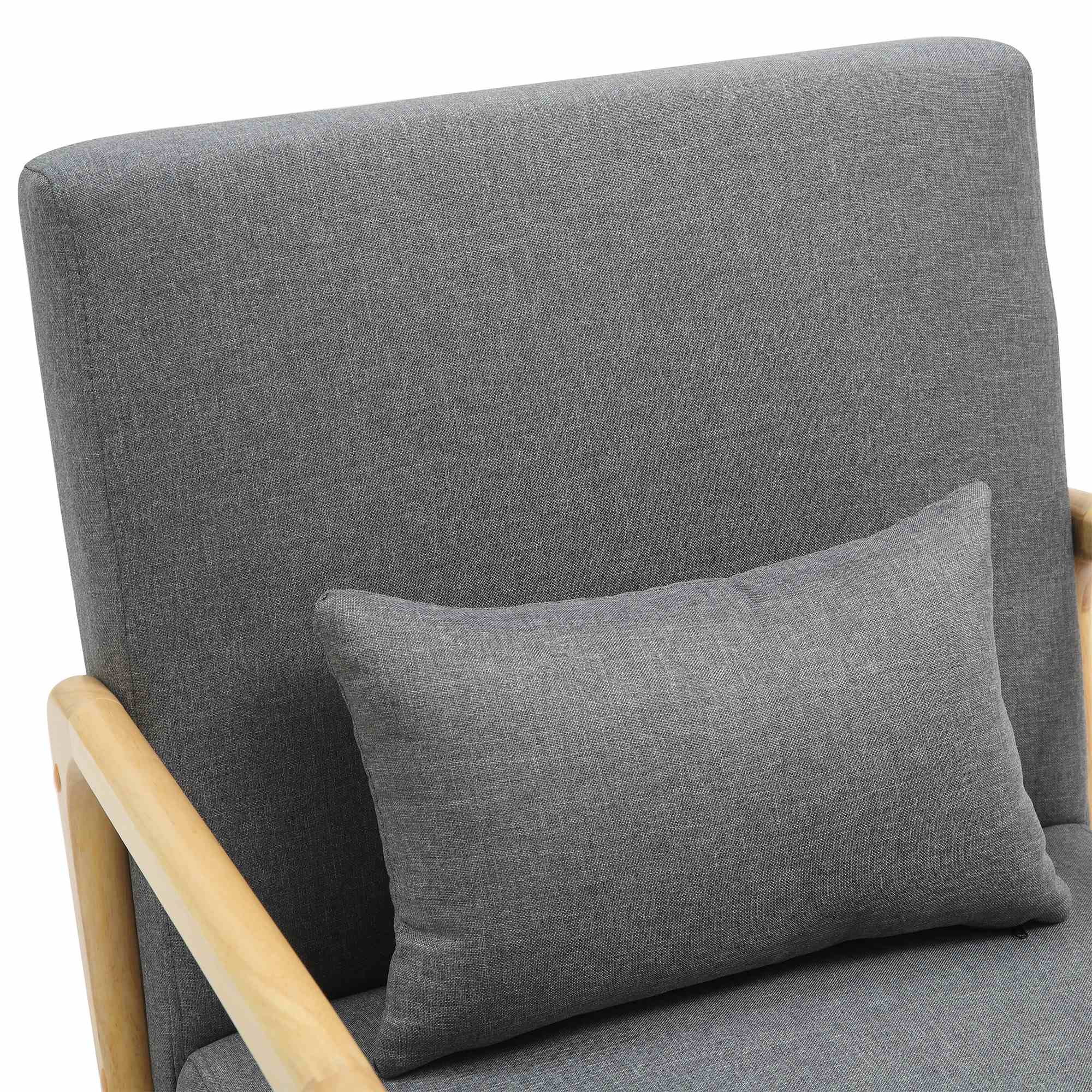 Sillón Hibbing con tapizado de tela