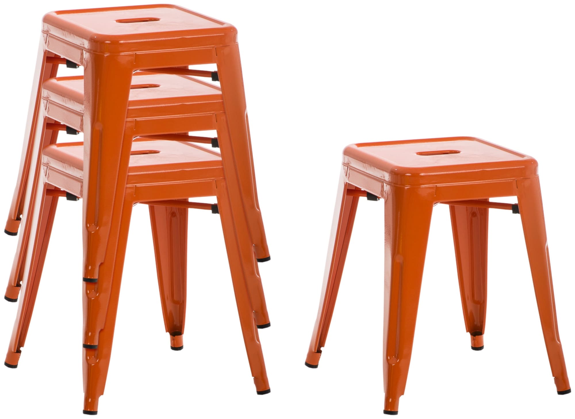 Set De 4 Taburetes Bajos Armin