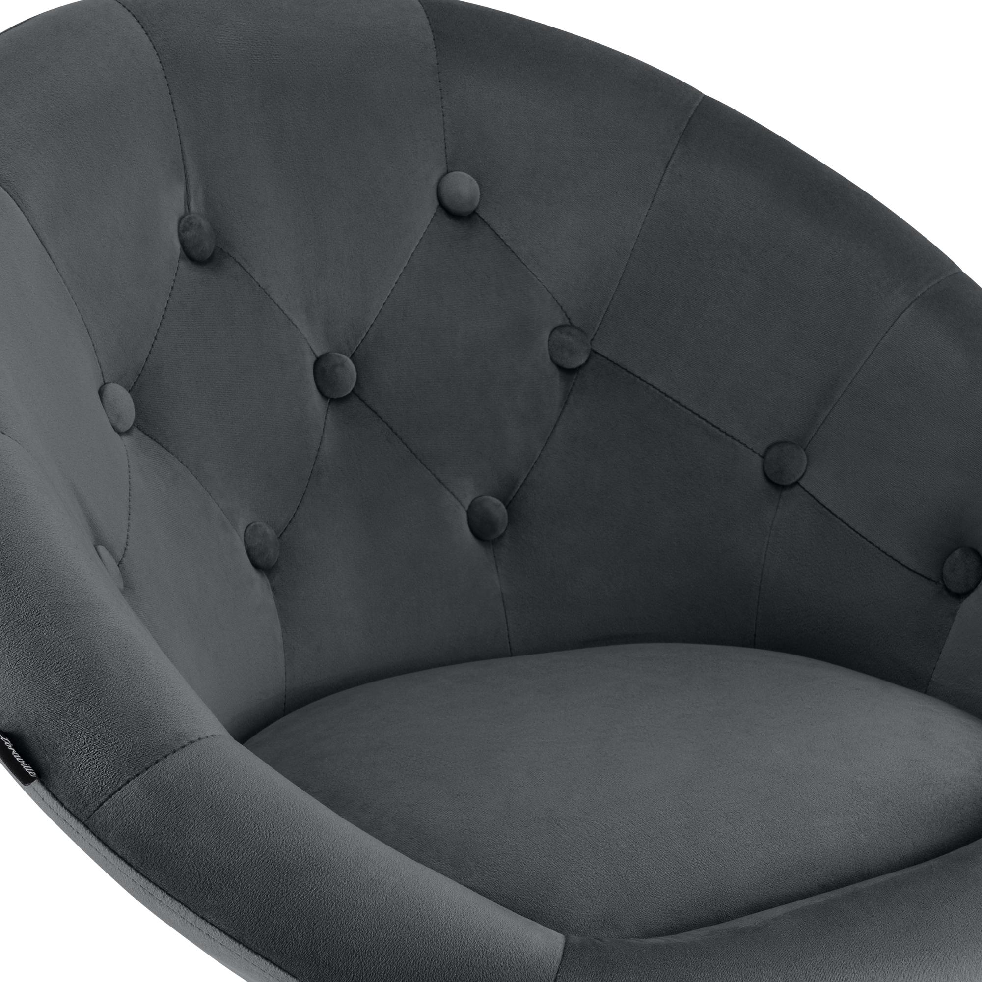 Taburete de bar London de terciopelo