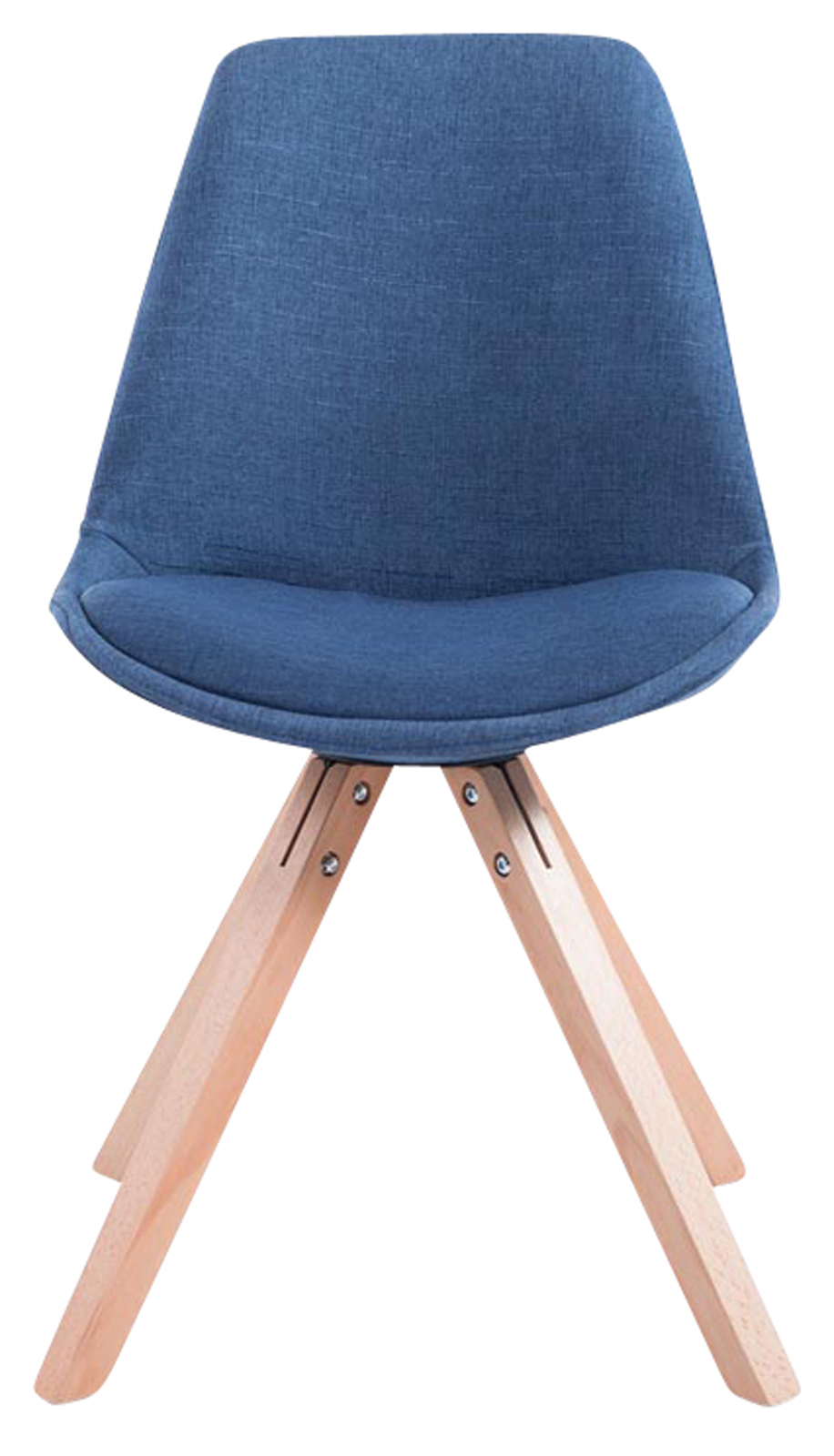 Pack de 4 sillas de comedor Toulouse Square en tela
