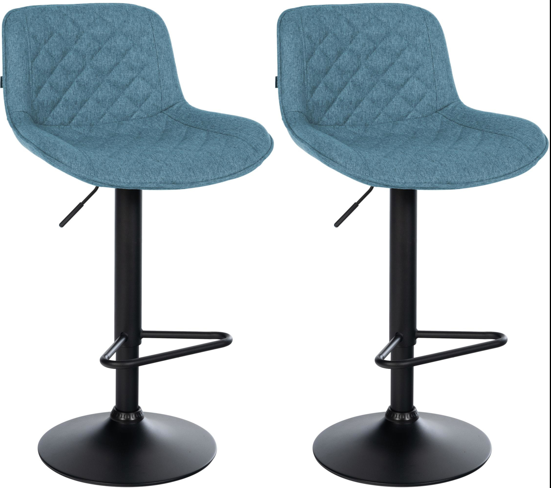 2er Set de taburetes de bar Kasson