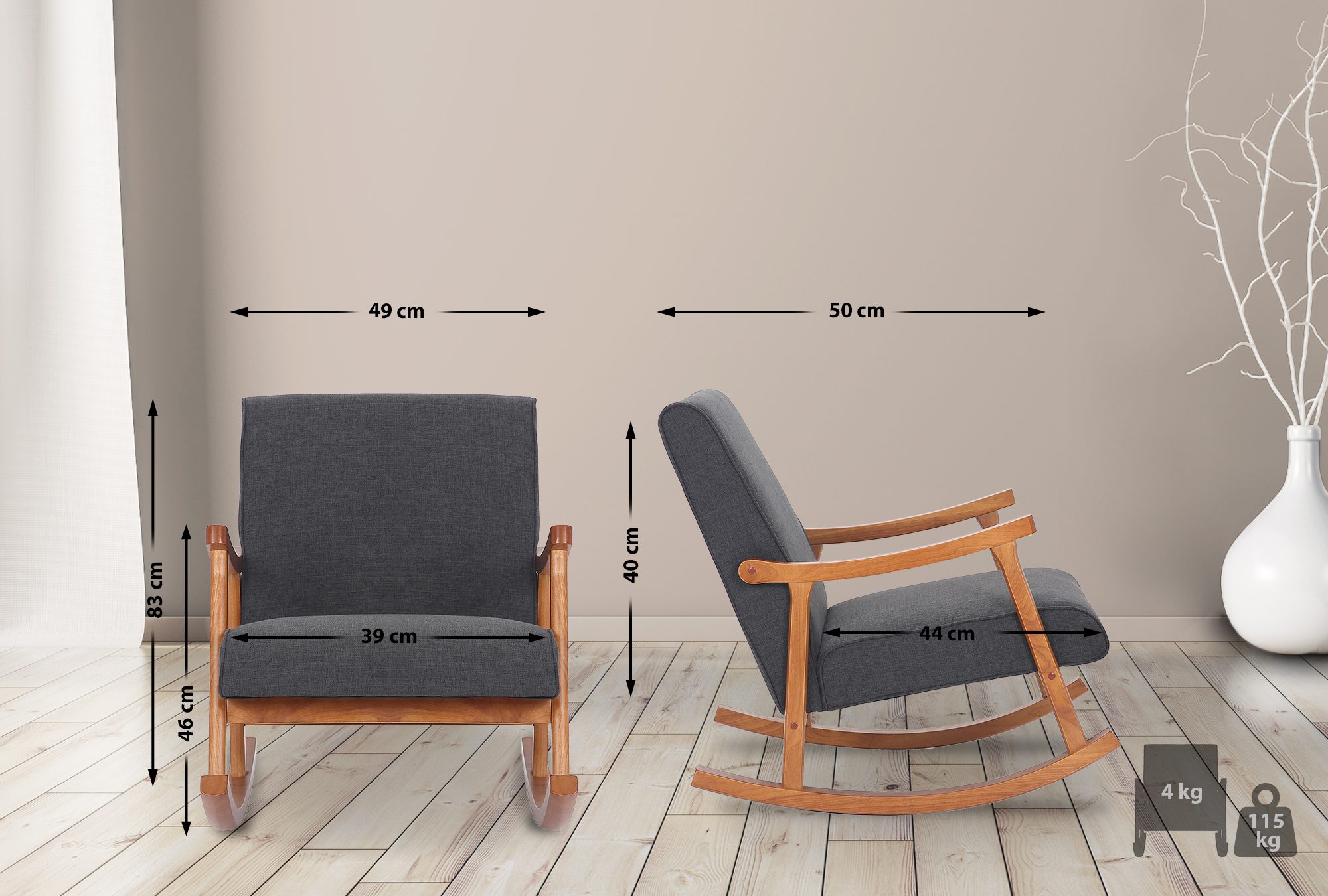 Sillón Mecedora Morelia