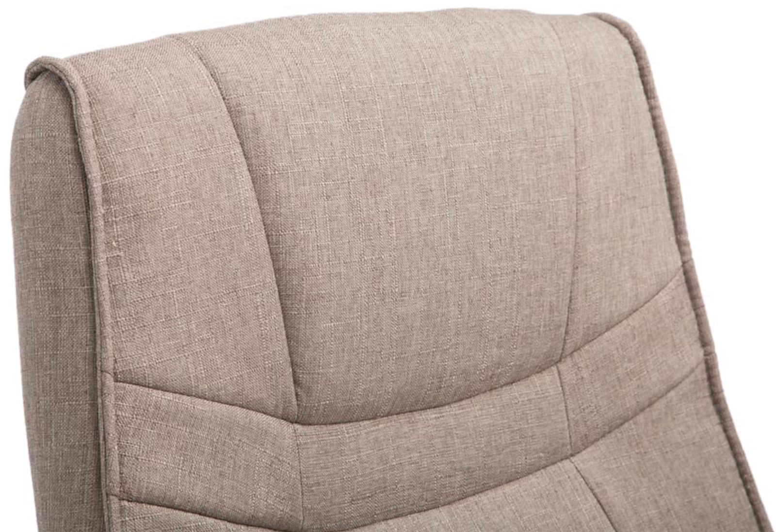 Set de 2 sillas cantilever XXL Attila en tela