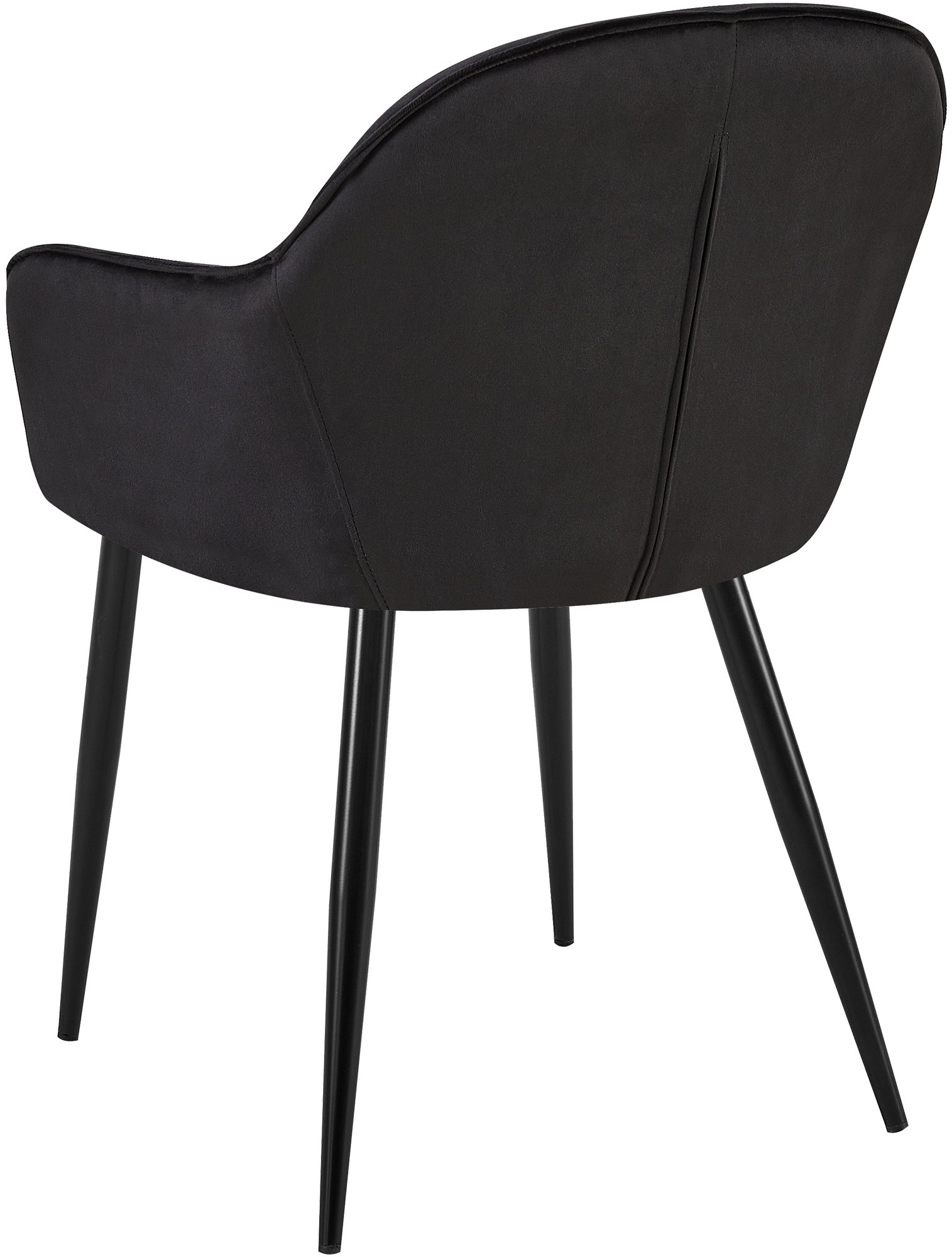 Silla de comedor Boise en terciopelo
