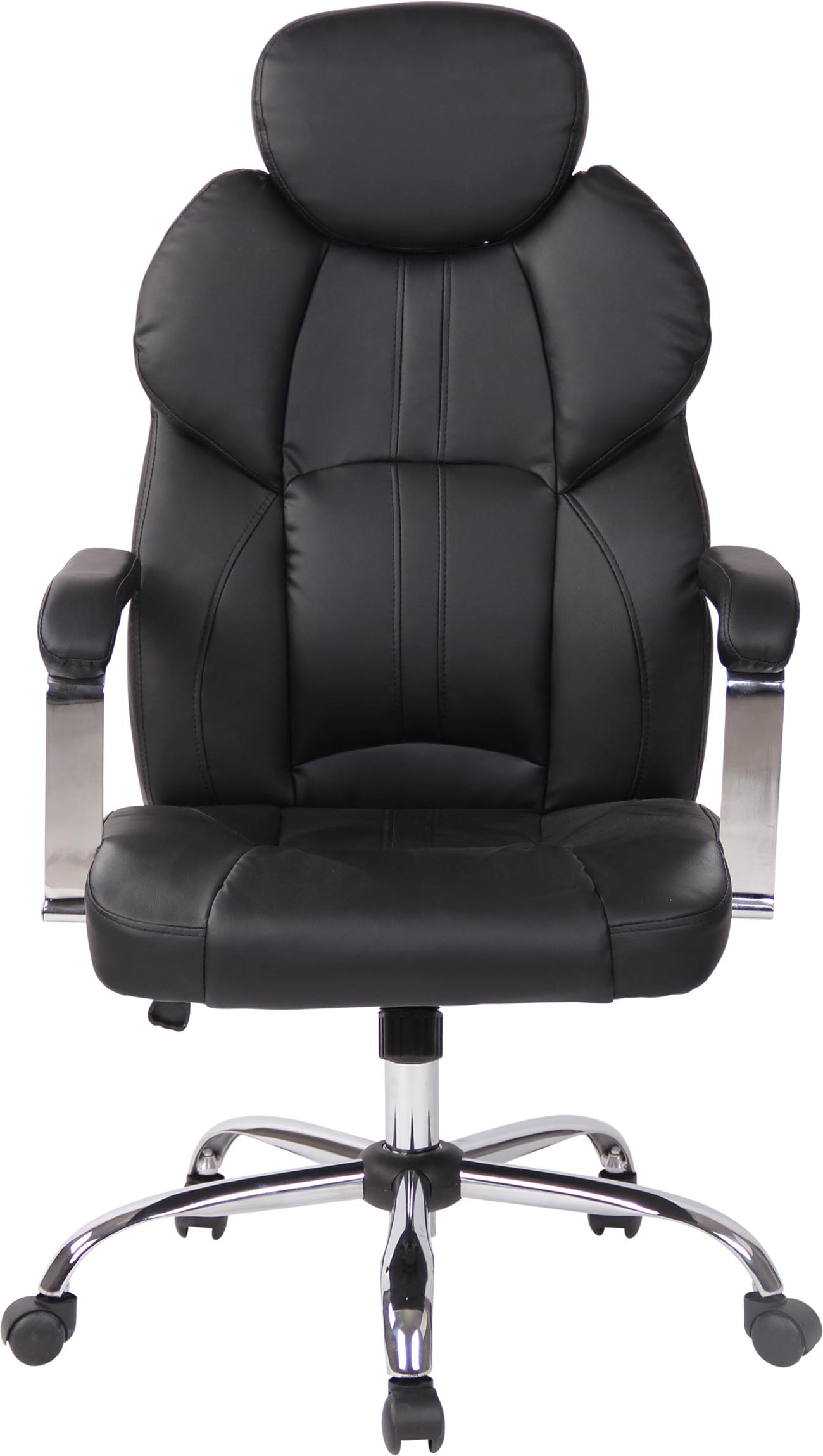 Silla De Oficina Almelo Tapizada En Tela o Simil Cuero