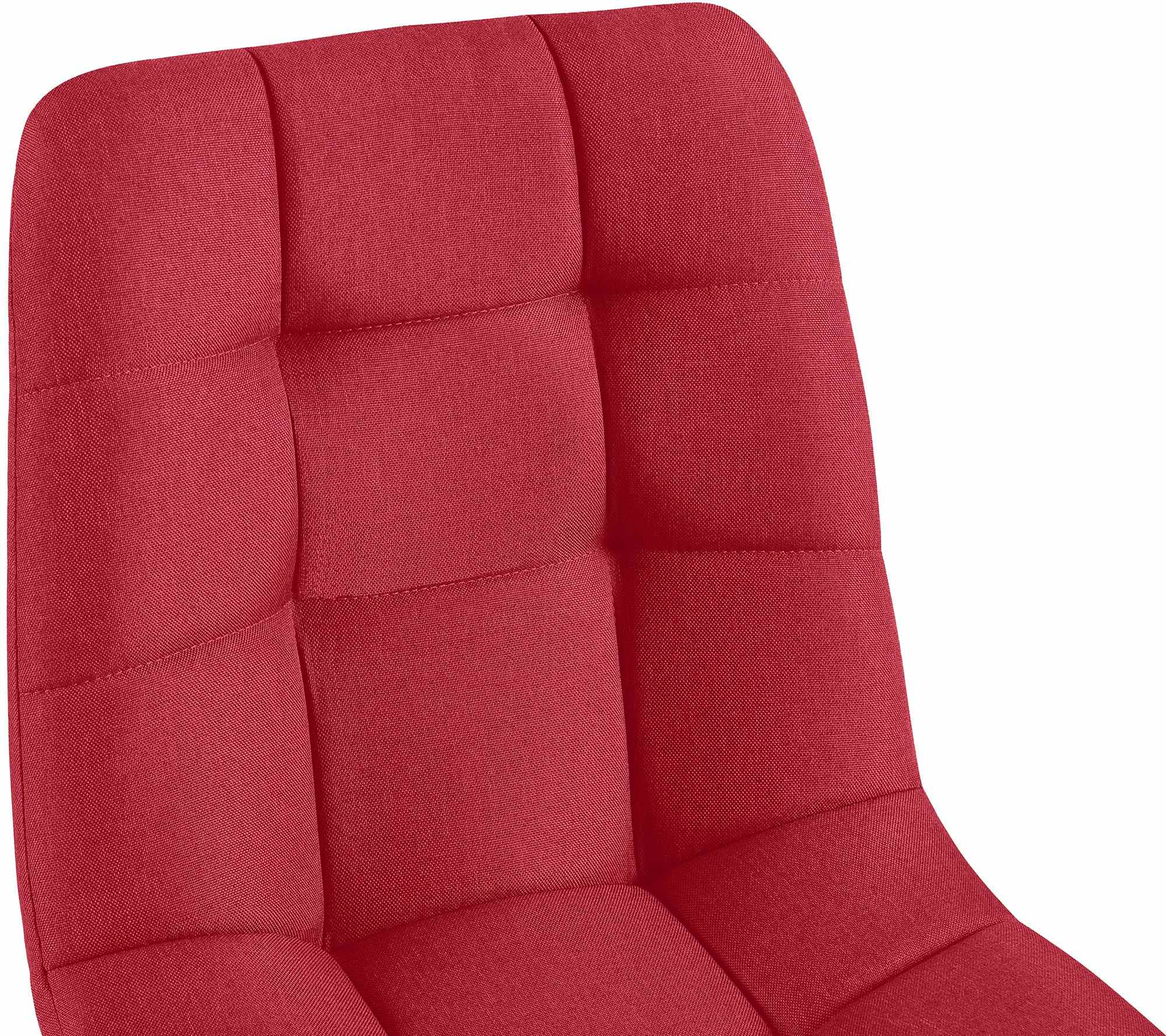 Juego de 4 sillas de comedor Antibes tapizadas en tela