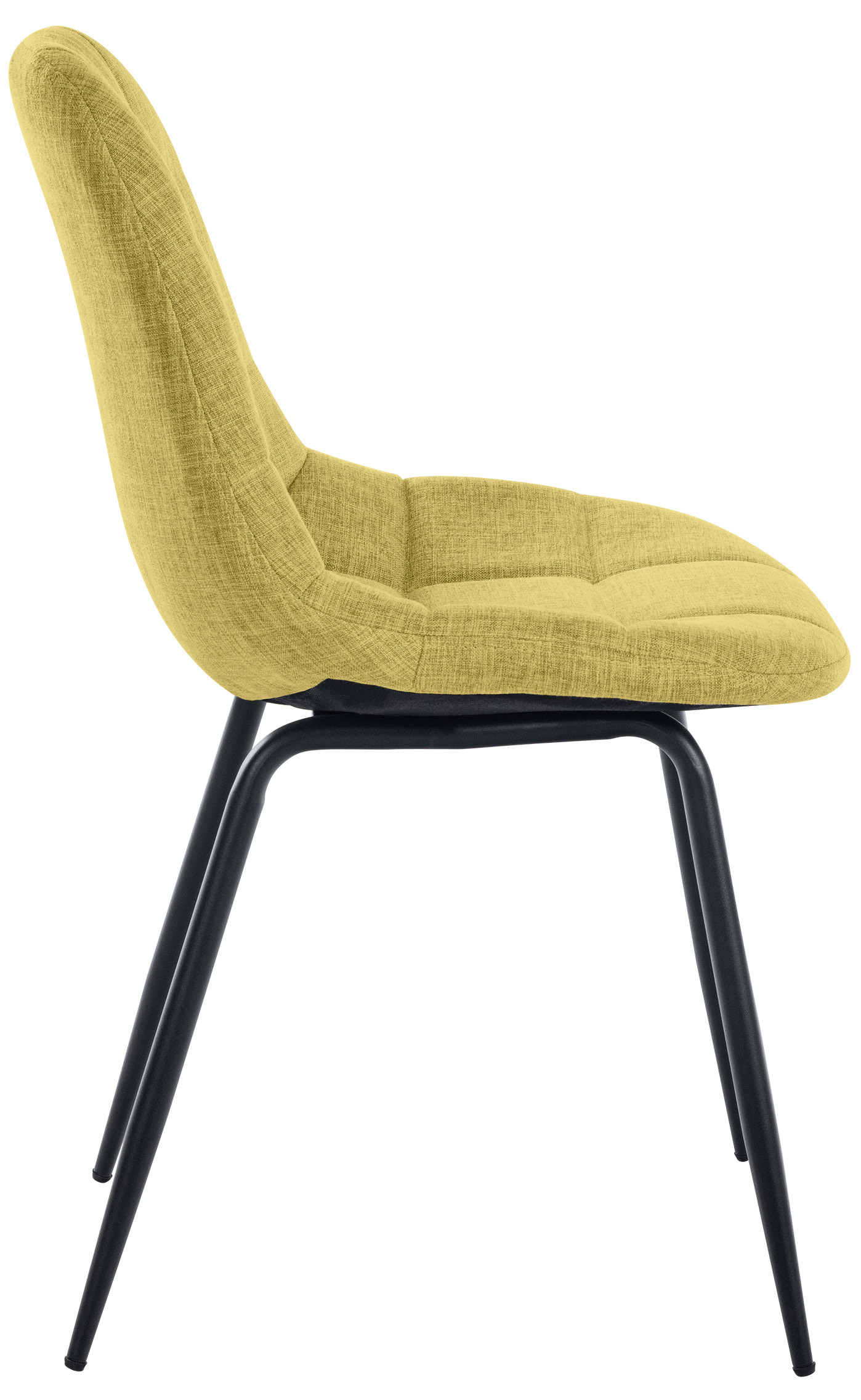 Silla de comedor Tom en tela o polipiel
