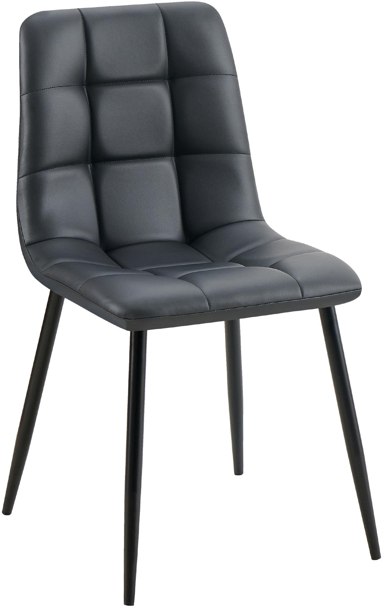 Silla de comedor Antibes tapizada en polipiel