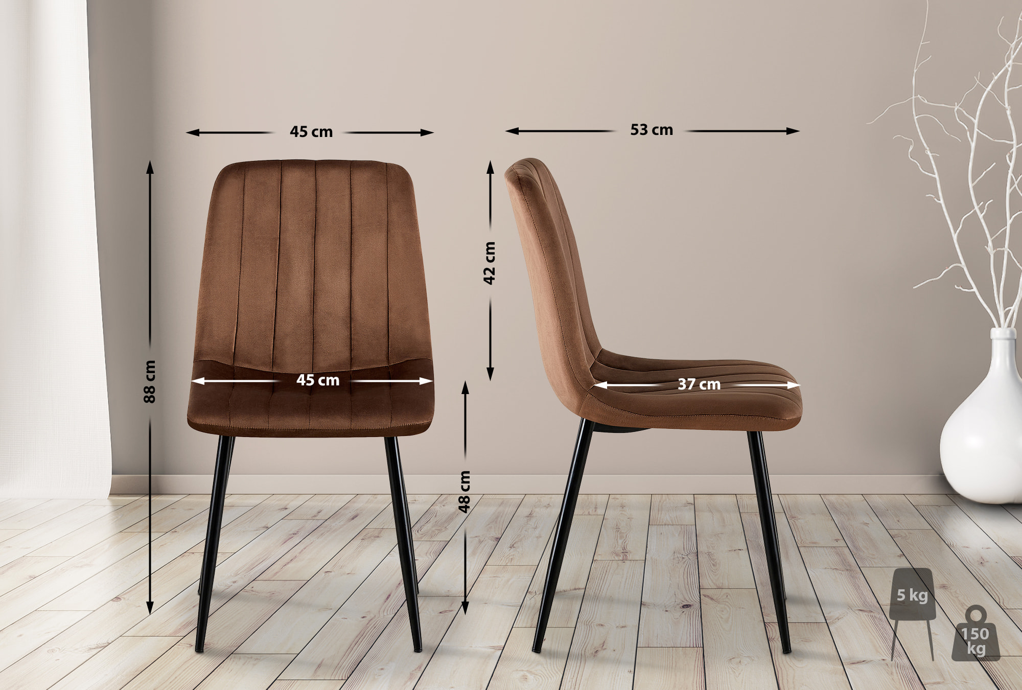 Silla De Comedor Dijon