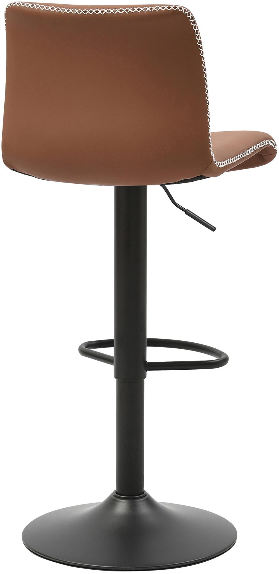 Set de 2 Taburetes de Bar Henchy de Cuero Sintético