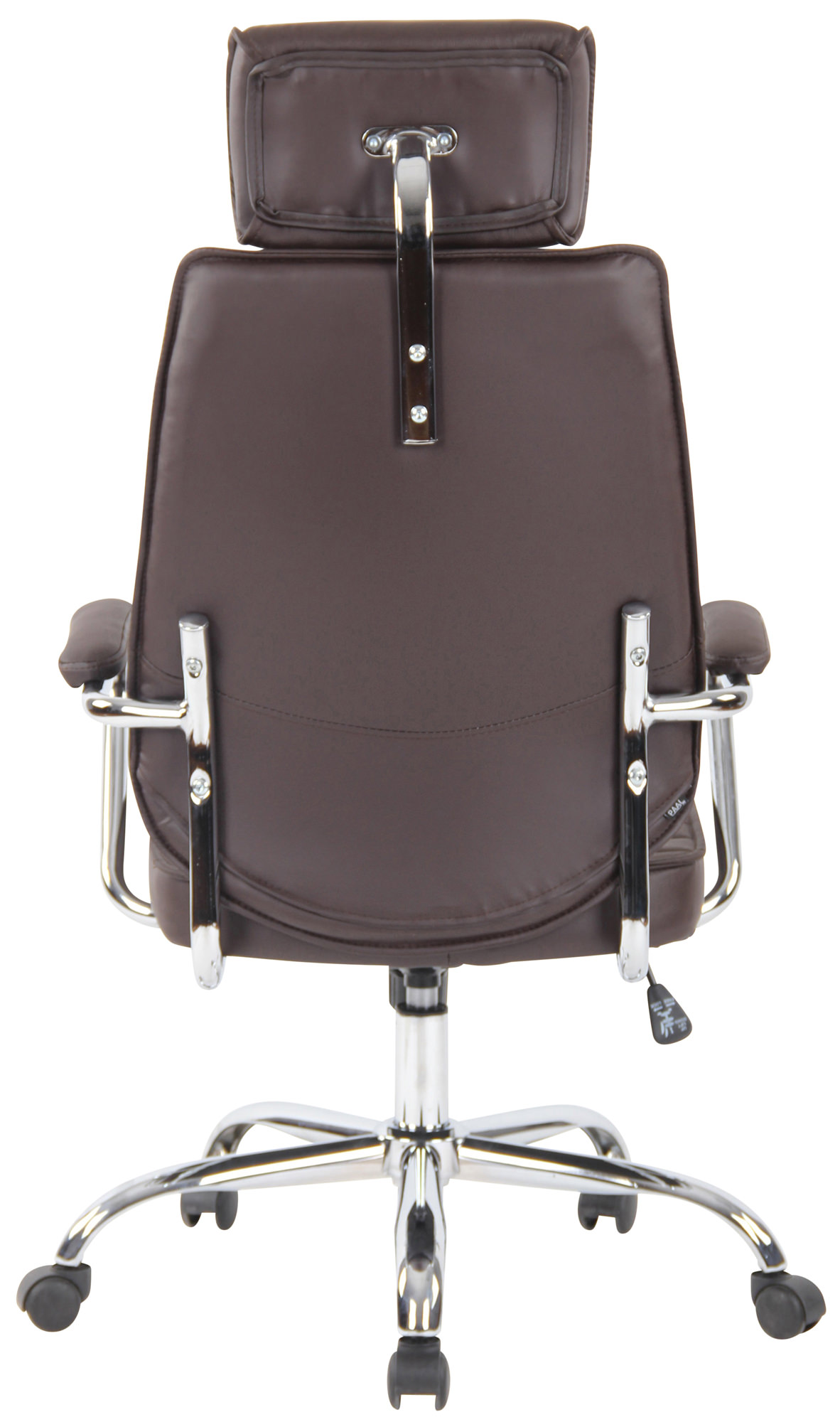 Silla de oficina Rako de cuero auténtico