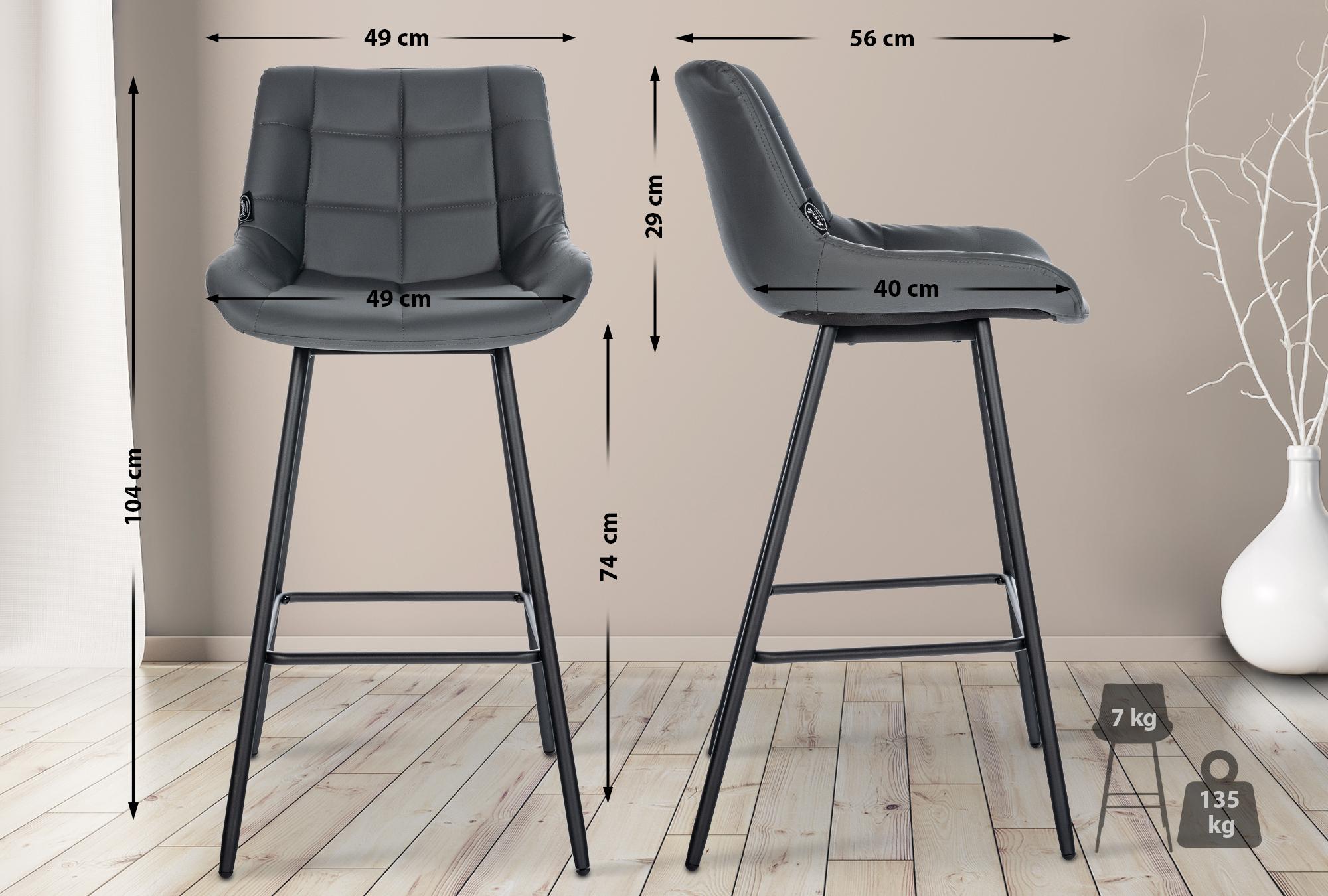 Taburete de bar Weston
