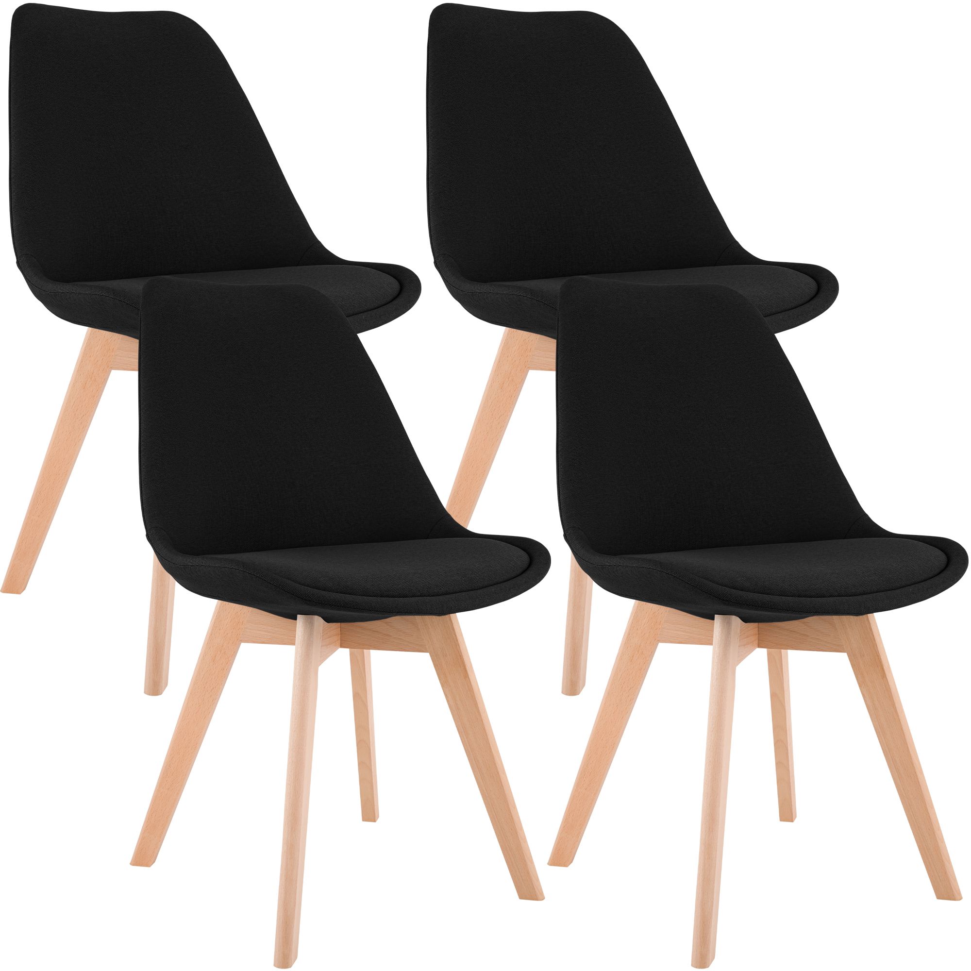 Juego de 4 sillas de comedor Linares