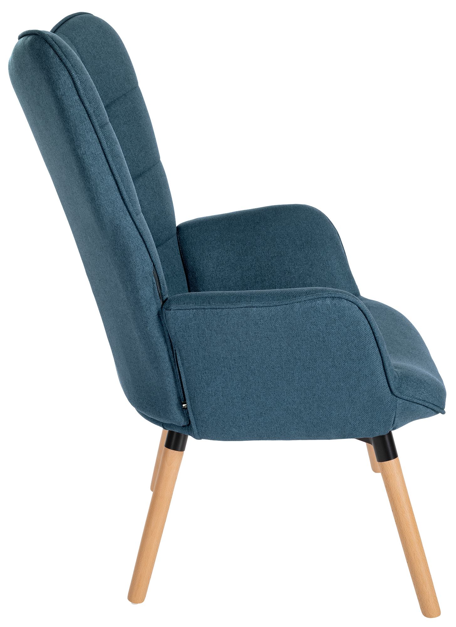 Sillón Garding tapizado en tela