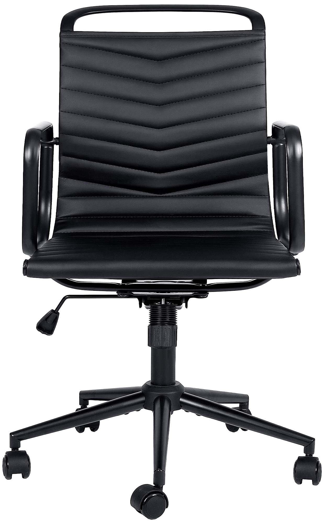 Silla de oficina Bakers de cuero sintético