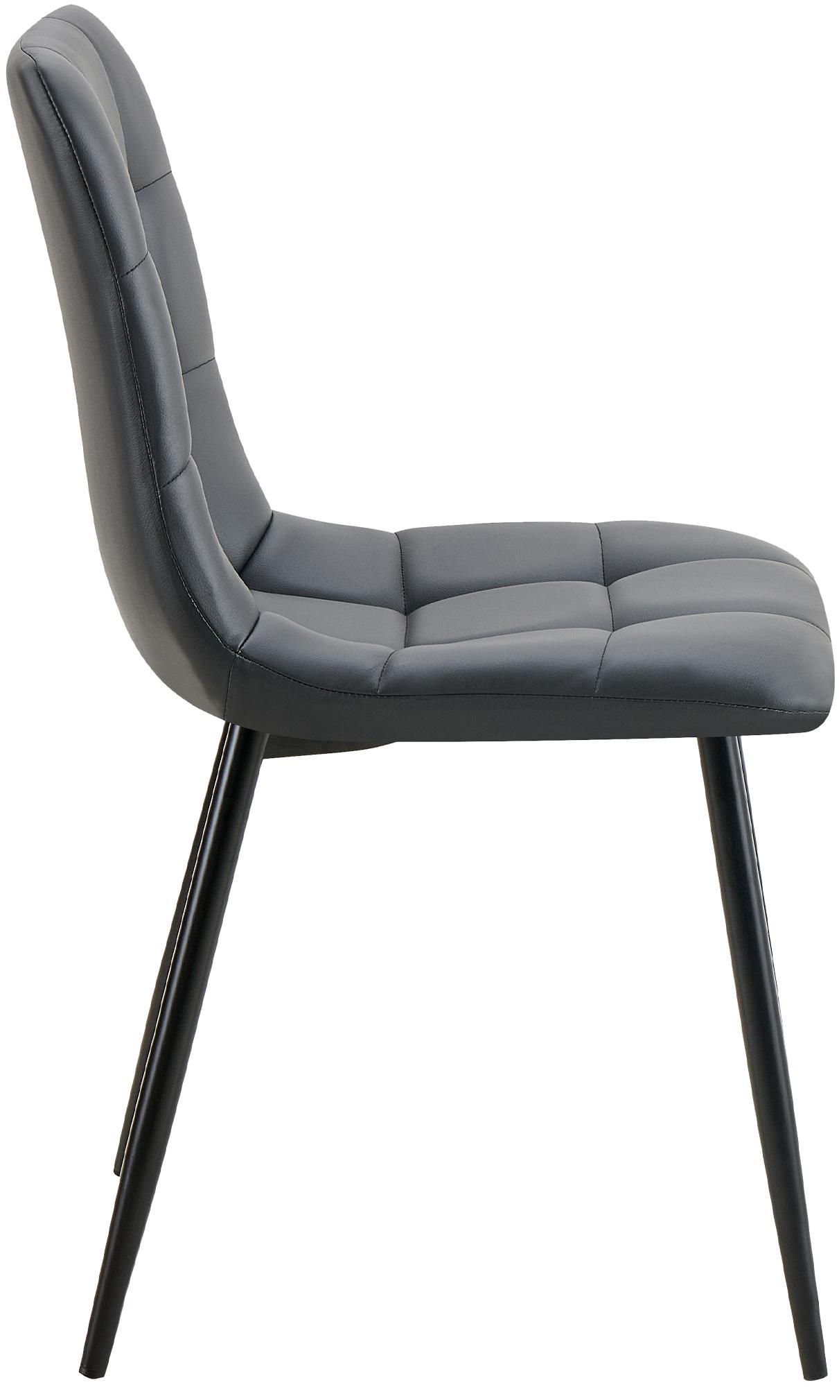 Silla de comedor Antibes tapizada en polipiel