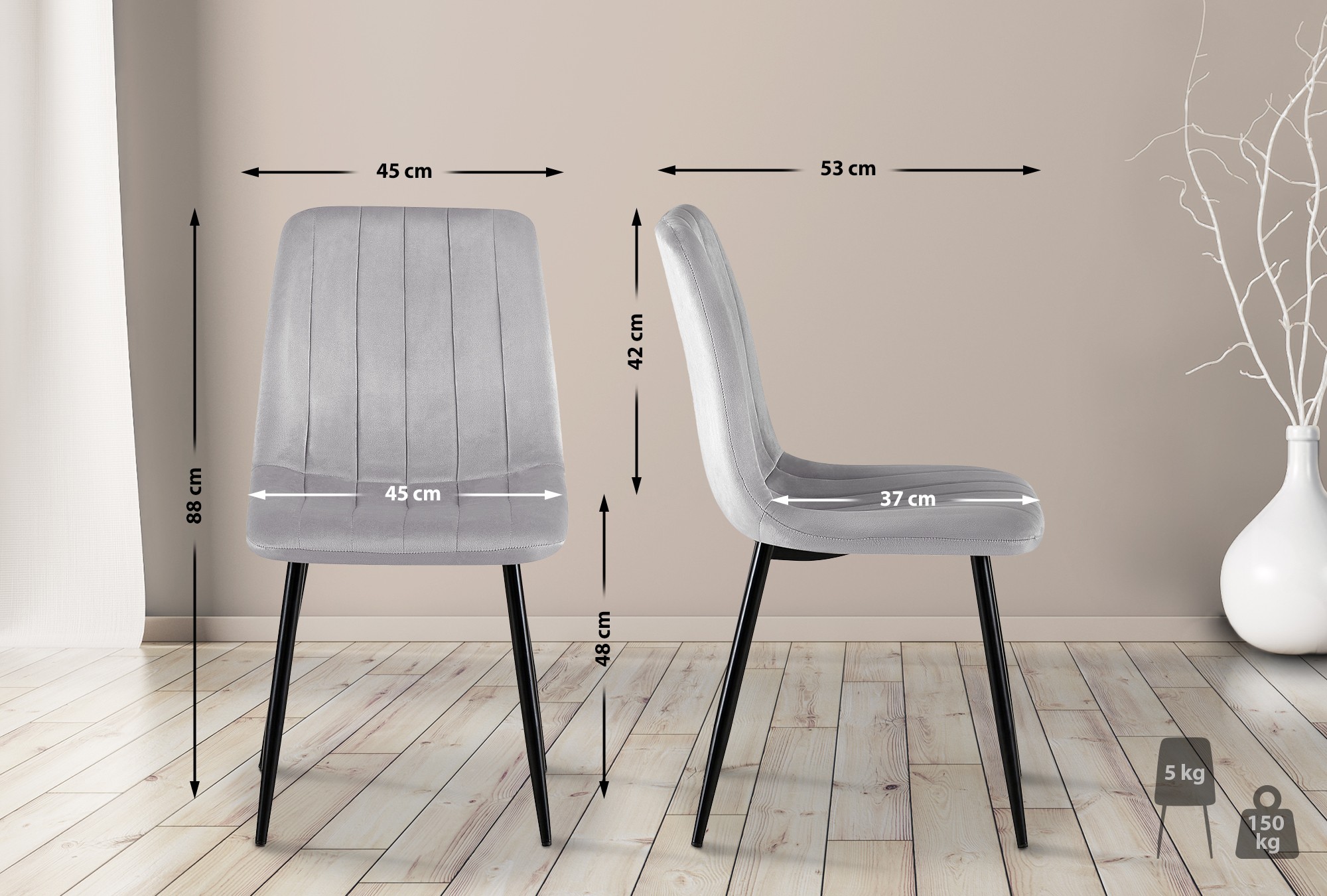 Silla De Comedor Dijon