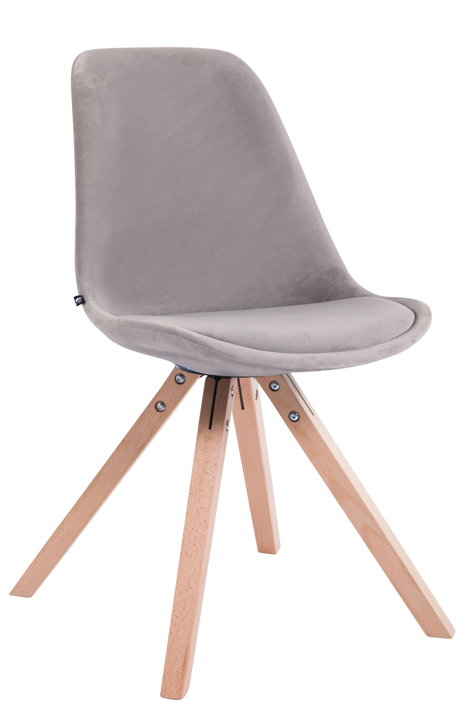 Set de 4 sillas Toulouse Square en terciopelo